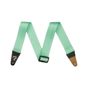 Fender Am Pro Seat Belt Guitar Strap, 2-inch, Mystic Surf Green |  FENDER |  GUITAR & BASS ACCESSORIES |  Zoso Music
