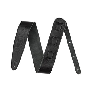 Fender 2.5 inch Limited Edition Leather Guitar Strap, Lizard |  FENDER |  GUITAR & BASS ACCESSORIES |  Zoso Music