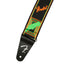 Fender Neon Monogram Guitar Strap, Green/Orange |  FENDER |  GUITAR & BASS ACCESSORIES |  Zoso Music