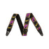 Fender Neon Monogram Guitar Strap, Purple/Yellow |  FENDER |  GUITAR & BASS ACCESSORIES |  Zoso Music