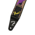 Fender Neon Monogram Guitar Strap, Purple/Yellow |  FENDER |  GUITAR & BASS ACCESSORIES |  Zoso Music