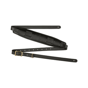 Fender Mustang Saddle Guitar Strap, Black |  FENDER |  GUITAR & BASS ACCESSORIES |  Zoso Music