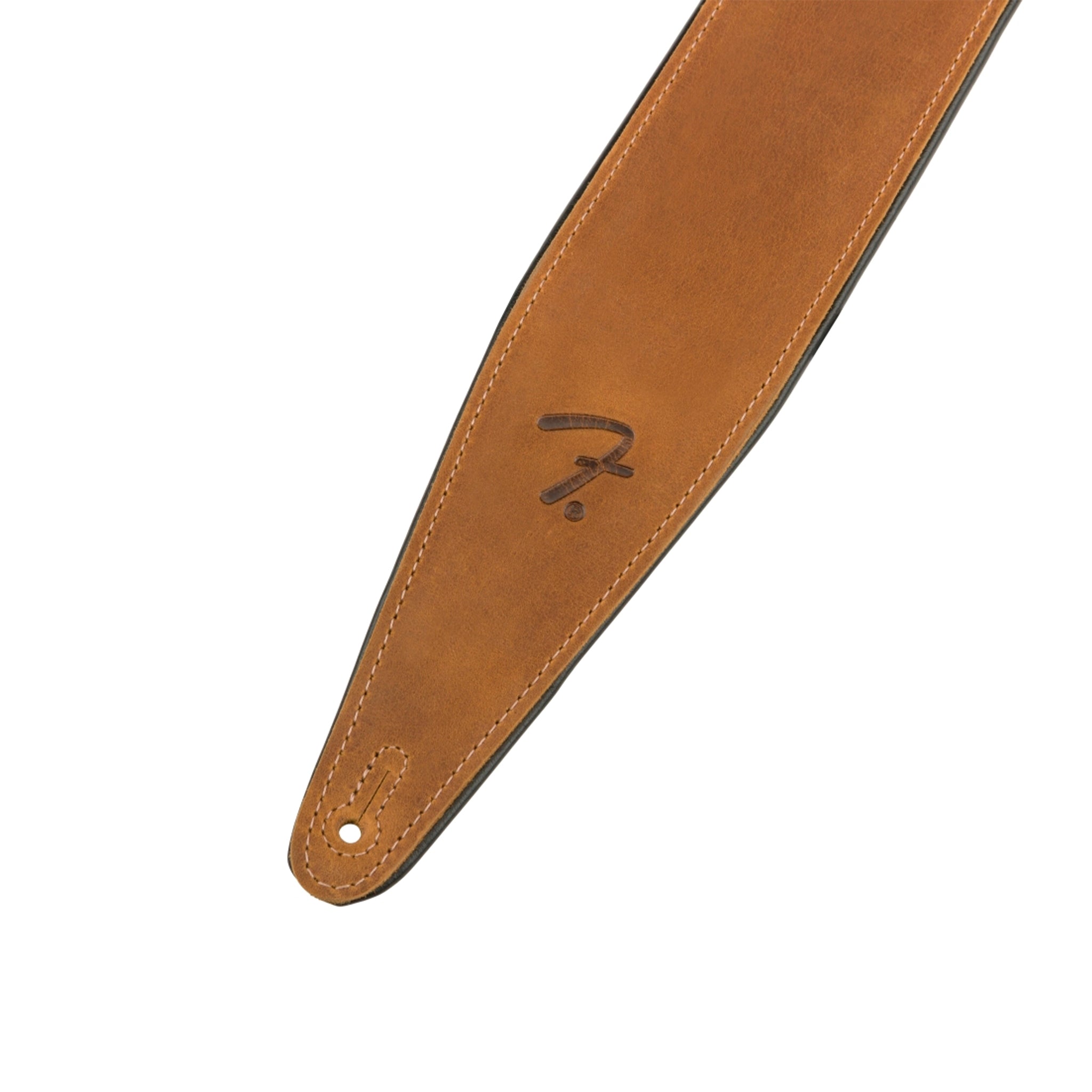 Fender Right Height Guitar Strap, Cognac