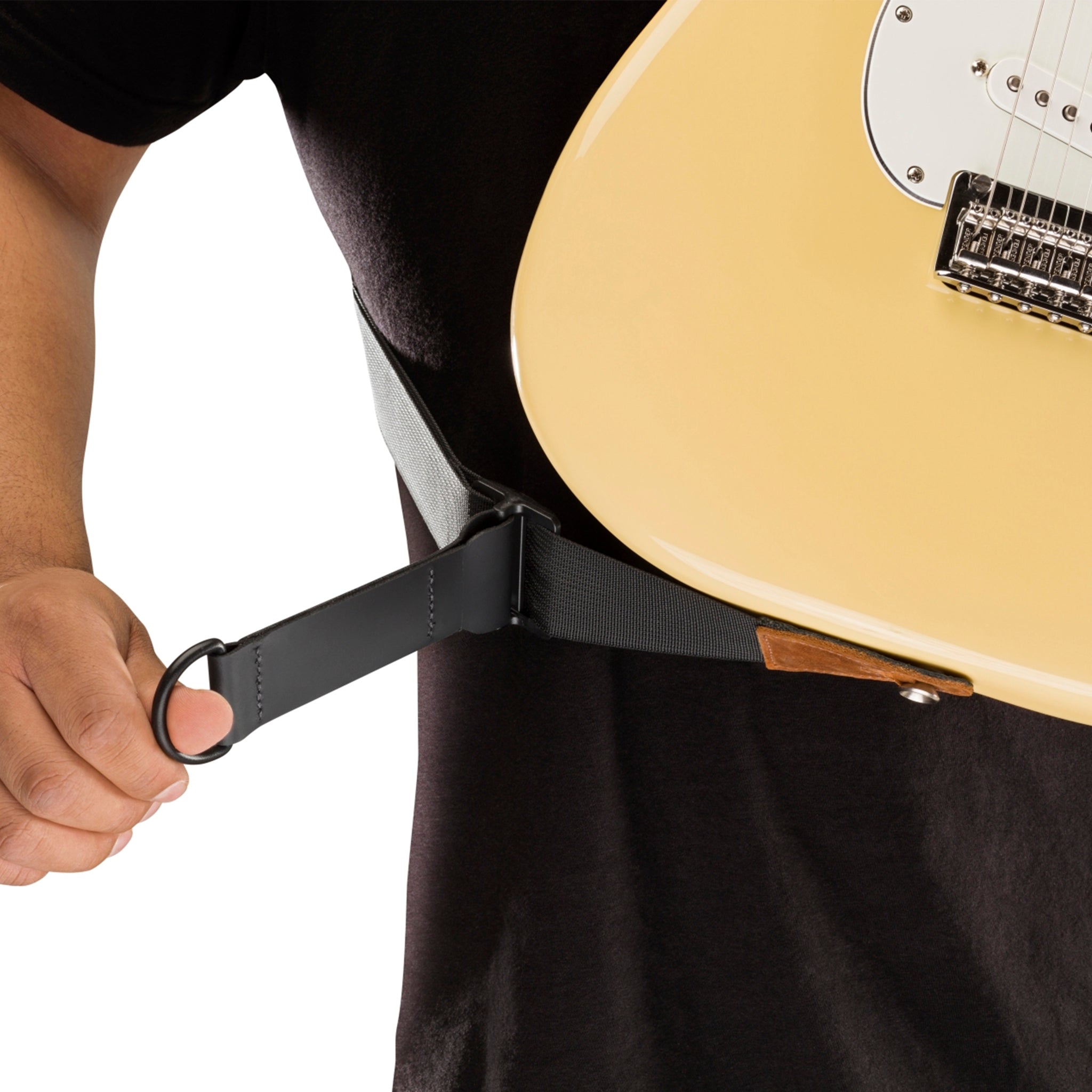 Fender Right Height Guitar Strap, Cognac