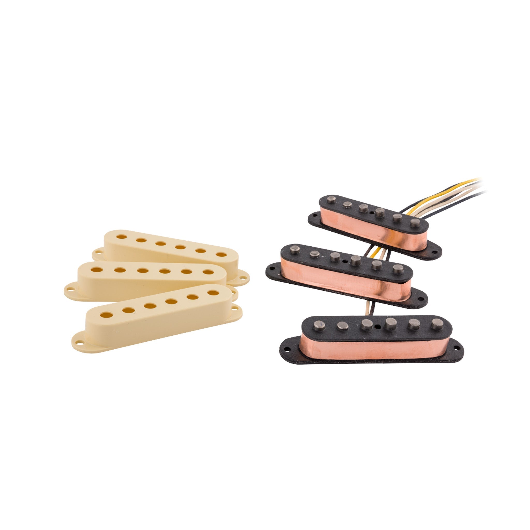 Fender Custom Shop Dual Mag II Stratocaster Pickup Set, Aged White |  FENDER |  GUITAR PICKUP |  Zoso Music