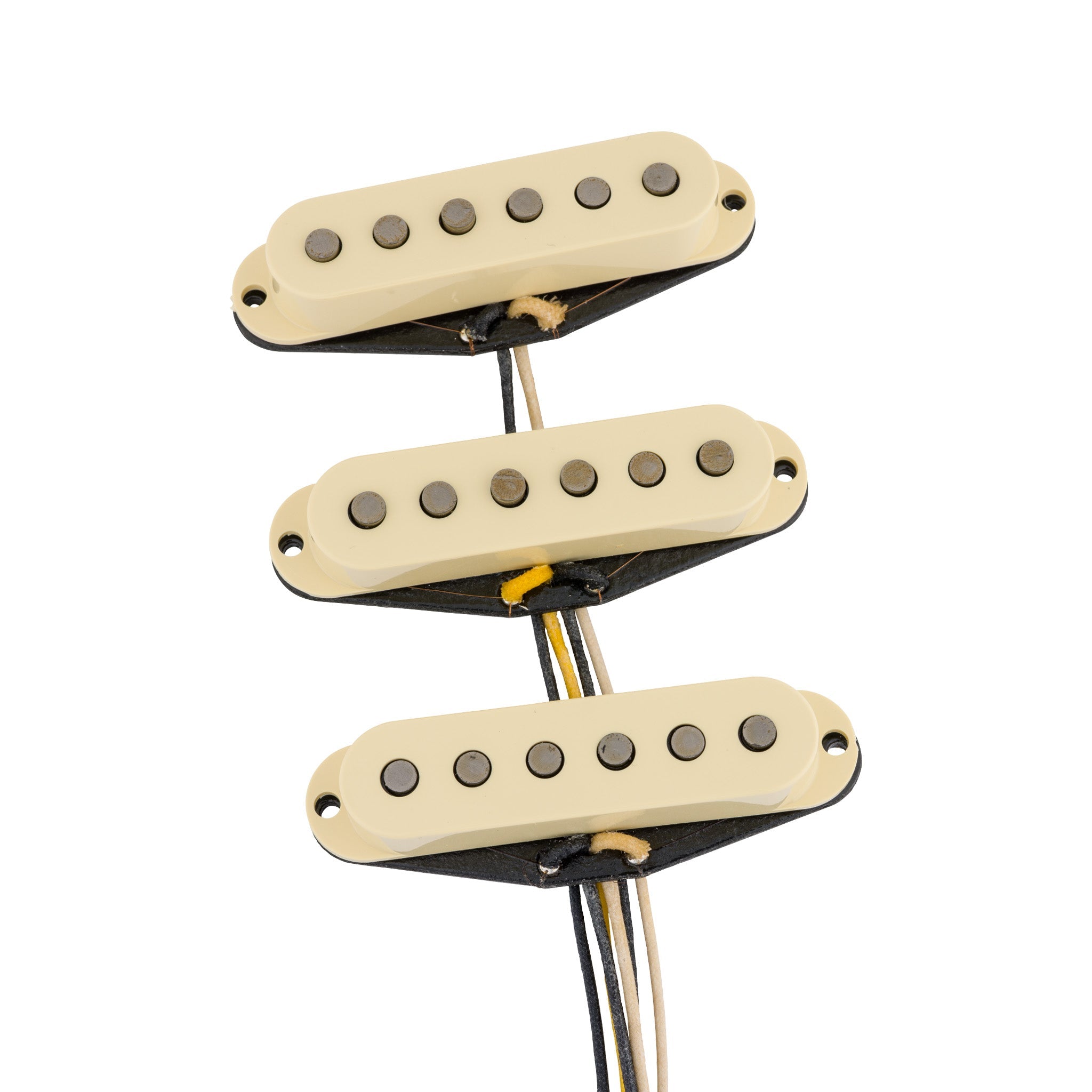 Fender Custom Shop Ancho Poblano Stratocaster Pickup Set, Aged White | Zoso Music Sdn Bhd