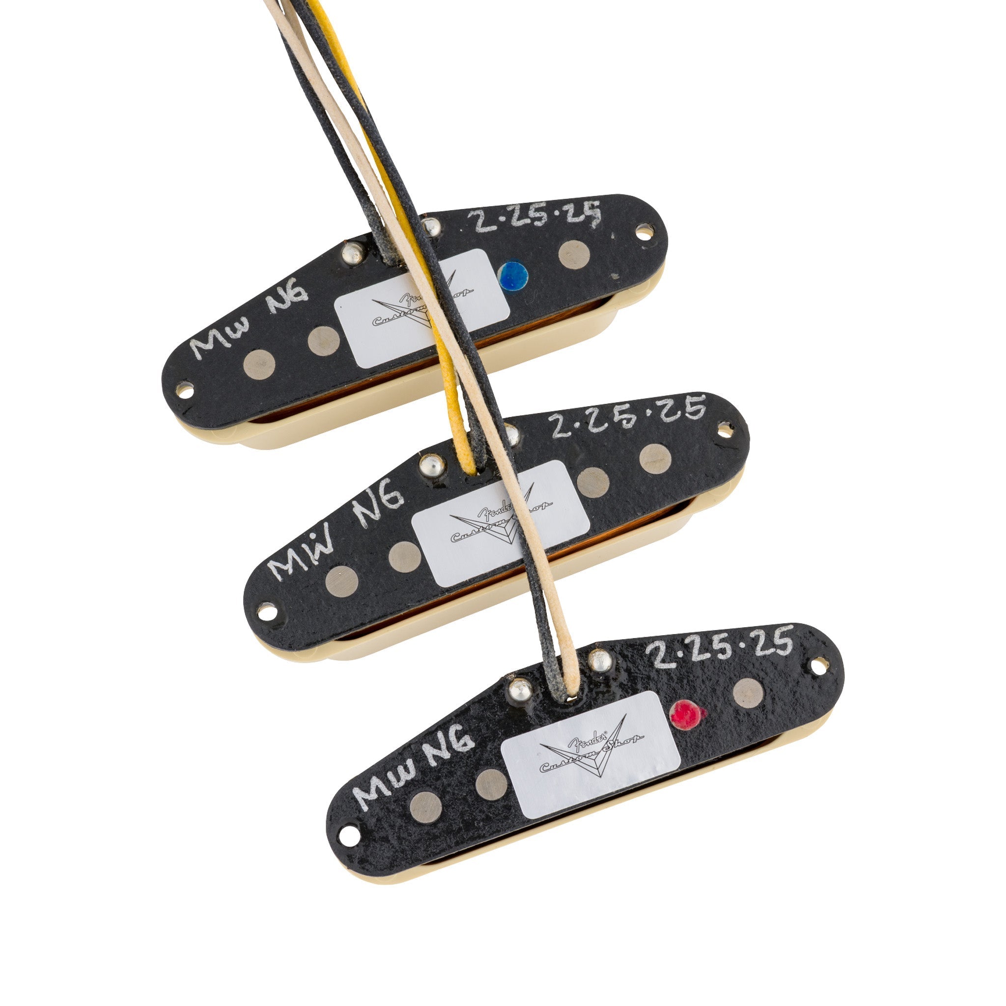 Fender Custom Shop Ancho Poblano Stratocaster Pickup Set, Aged White |  FENDER |  GUITAR PICKUP |  Zoso Music