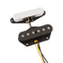 Fender Custom Shop 55/56 Whiteguard Telecaster Pickup Set, Black/Chrome | Zoso Music Sdn Bhd