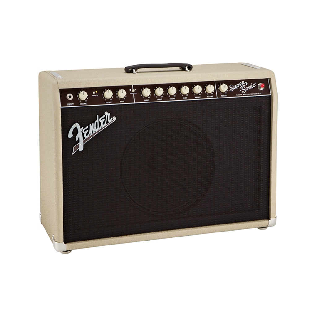 Fender Super Sonic 22 Tube Combo Guitar Amplifier, Blonde, 230V UK |  FENDER |  AMPLIFIER-ELECTRIC |  Zoso Music