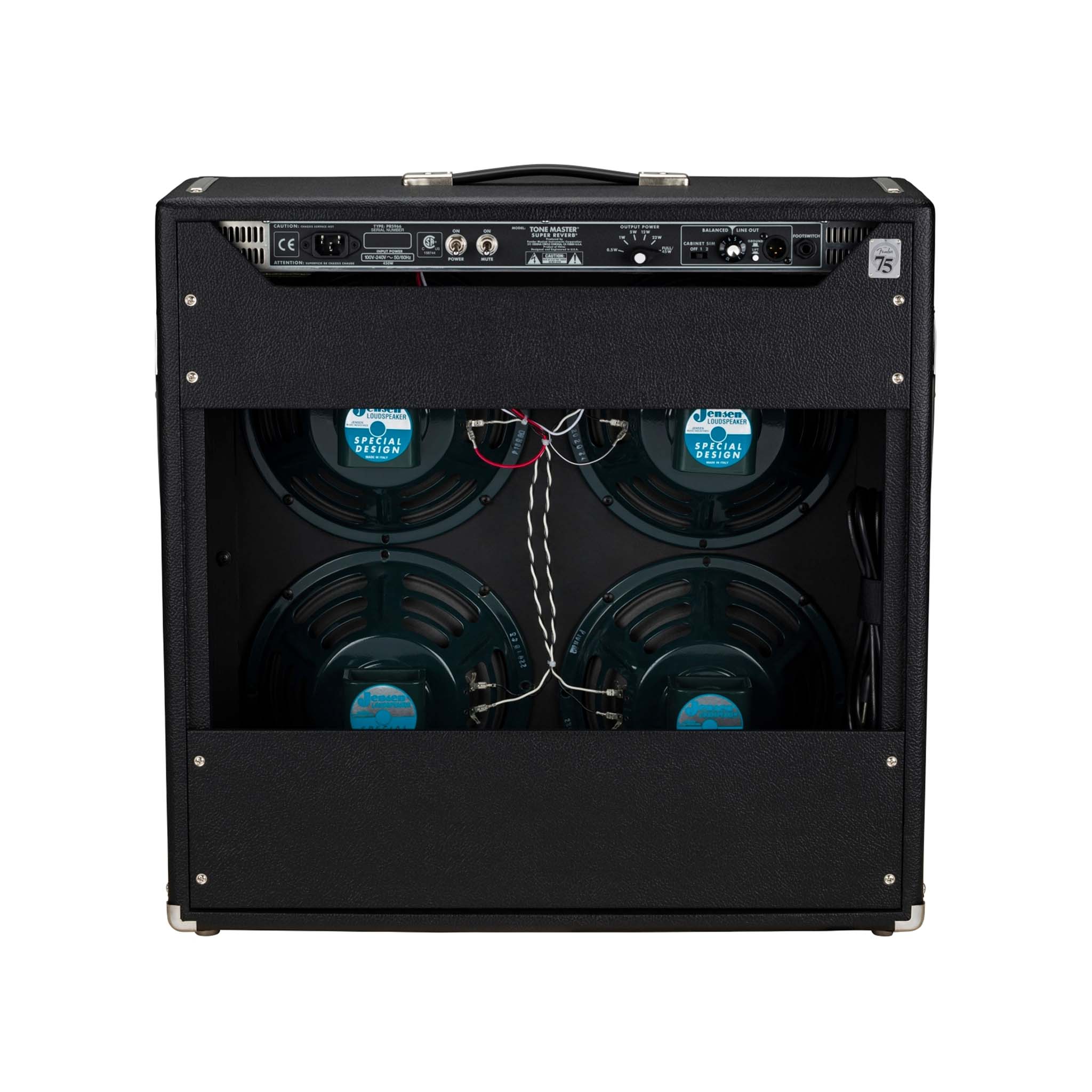 Fender Tone Master Super Reverb Guitar Amplifier, 230V UK