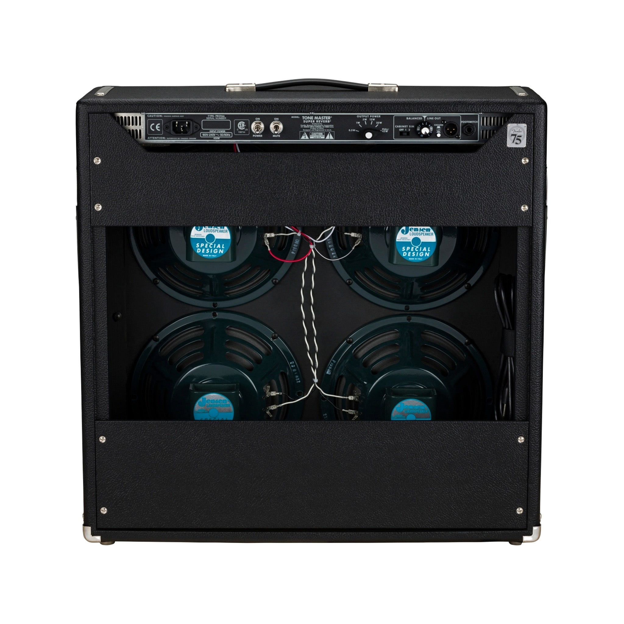 Fender Tone Master Super Reverb Guitar Amplifier, 230V EU