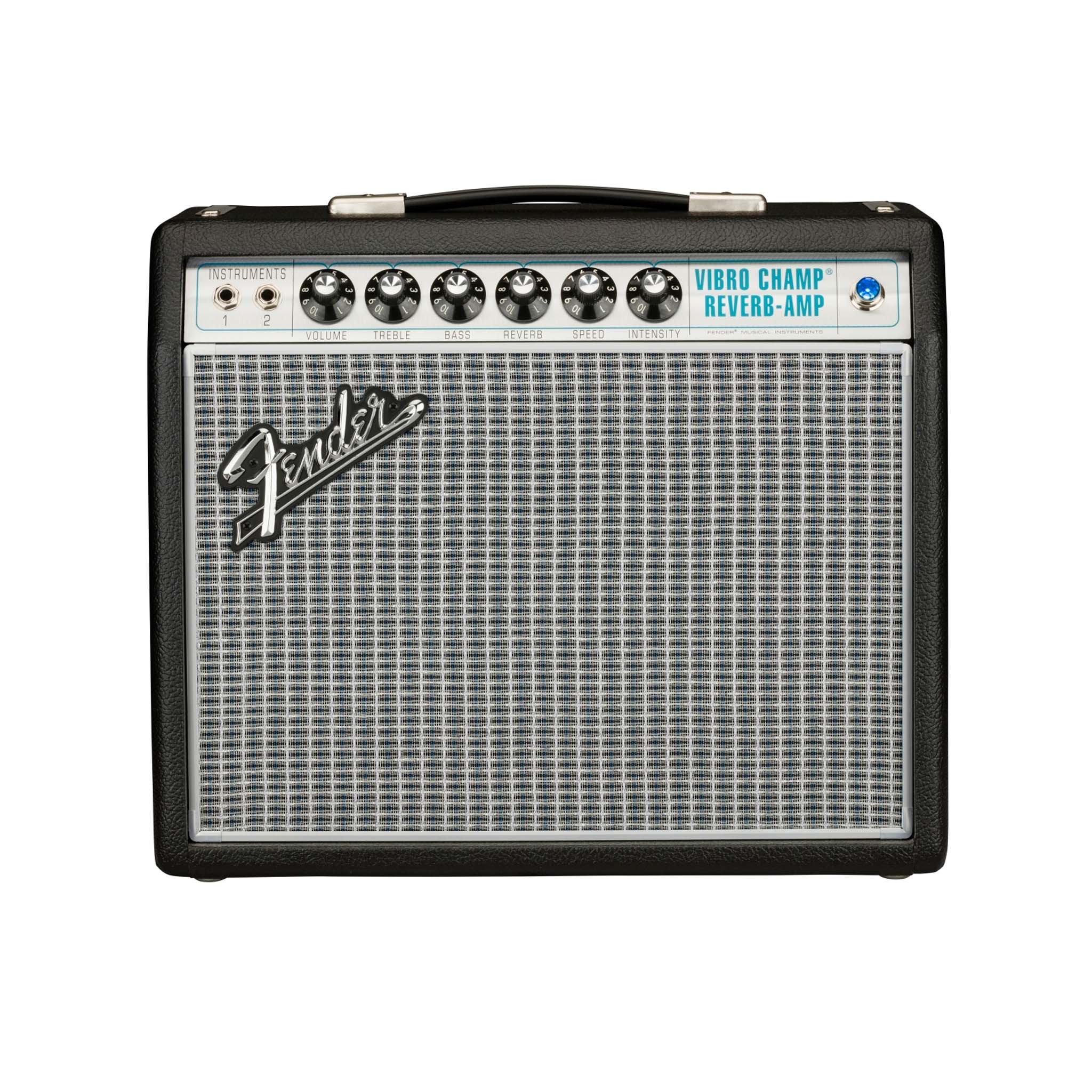 Fender 68 Custom Vibro Champ Reverb Guitar Combo Amplifier, 230V