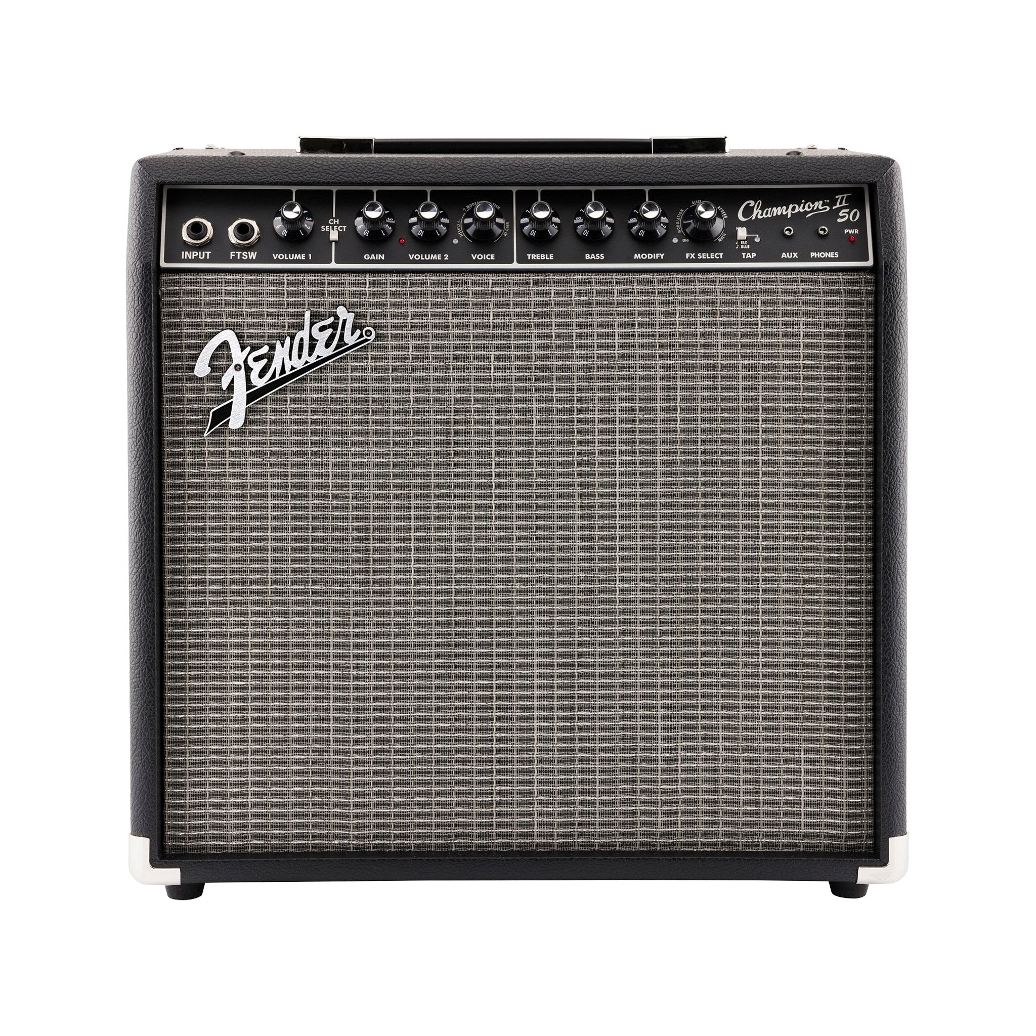 Fender Champion II 50 Guitar Combo Amplifier, 230V EU | Zoso Music Sdn Bhd