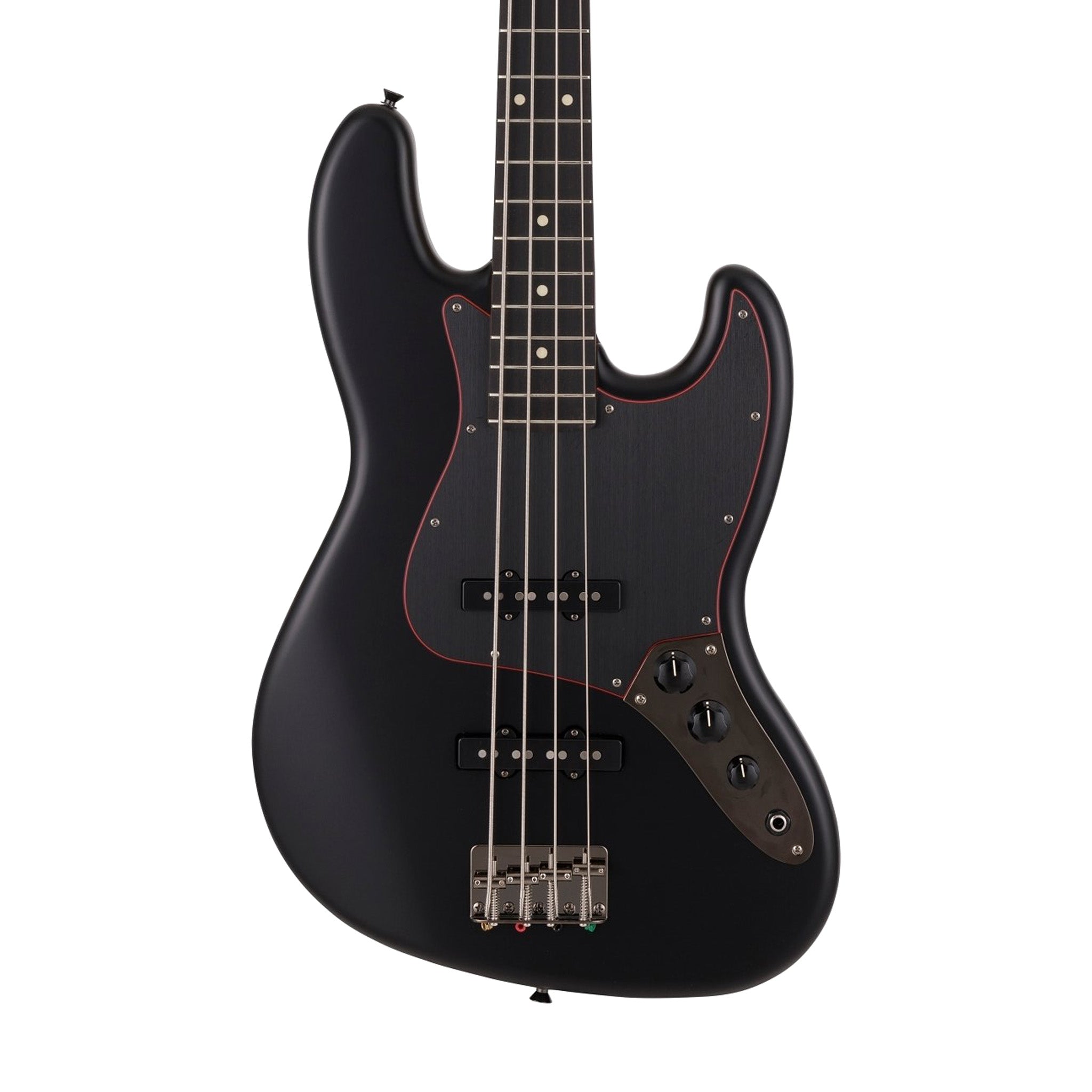 Fender Japan Ltd Ed Hybrid II Jazz Bass Guitar, Noir, RW FB, Black | Zoso Music Sdn Bhd