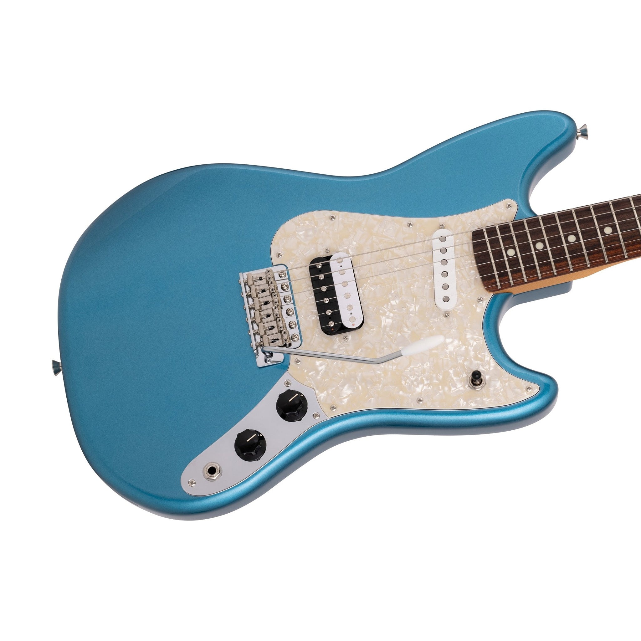 Fender MIJ Limited Cyclone Electric Guitar, RW FB, Lake Placid Blue |  FENDER |  ELECTRIC GUITAR |  Zoso Music