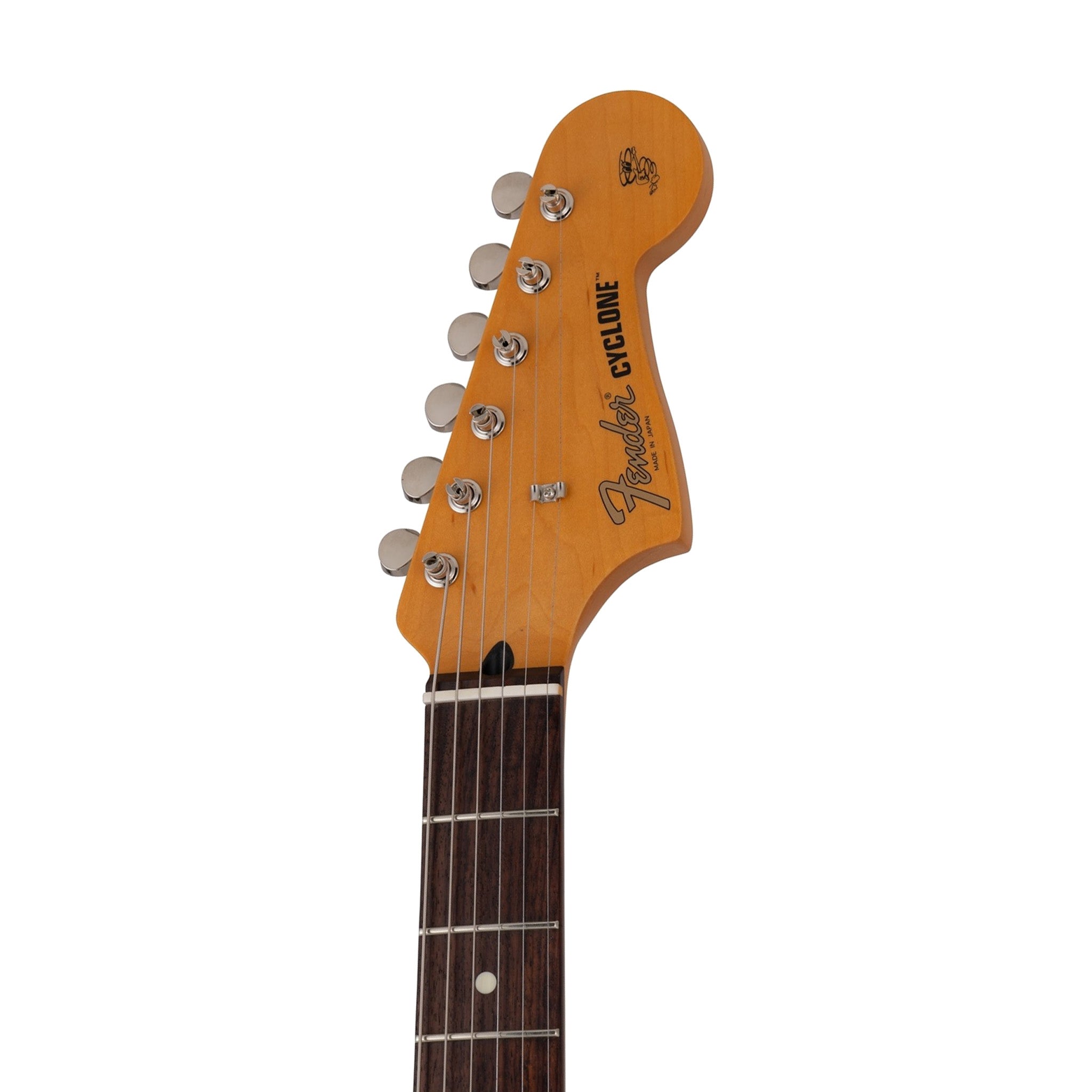 Fender MIJ Limited Cyclone Electric Guitar, RW FB, Lake Placid Blue |  FENDER |  ELECTRIC GUITAR |  Zoso Music