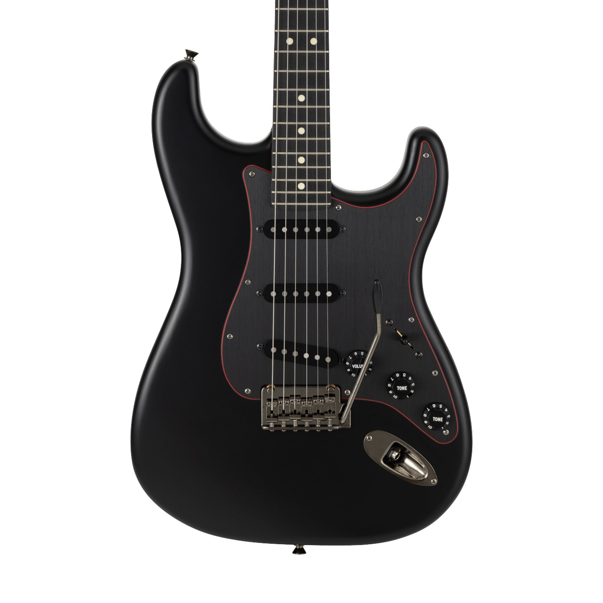 Fender MIJ Limited Stratocaster Electric Guitar, RW FB, Noir | Zoso Music Sdn Bhd