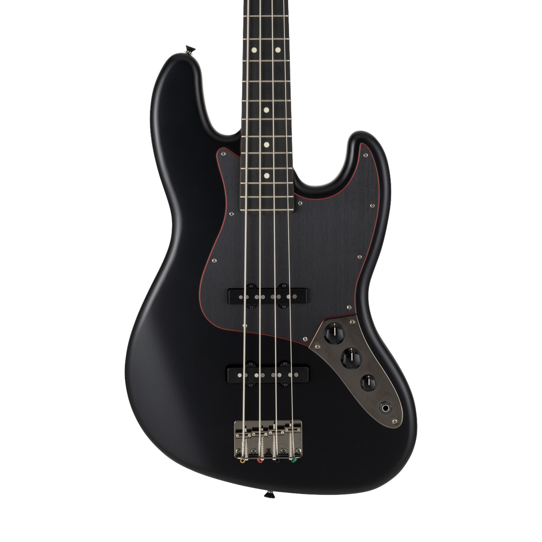 Fender MIJ Limited Jazz Bass Guitar, RW FB, Noir | Zoso Music Sdn Bhd