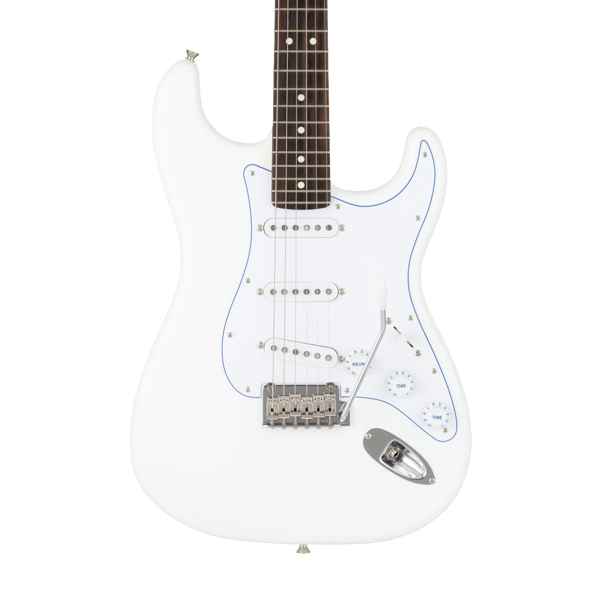 Fender MIJ Limited Stratocaster Electric Guitar, RW FB, Blanc | Zoso Music Sdn Bhd