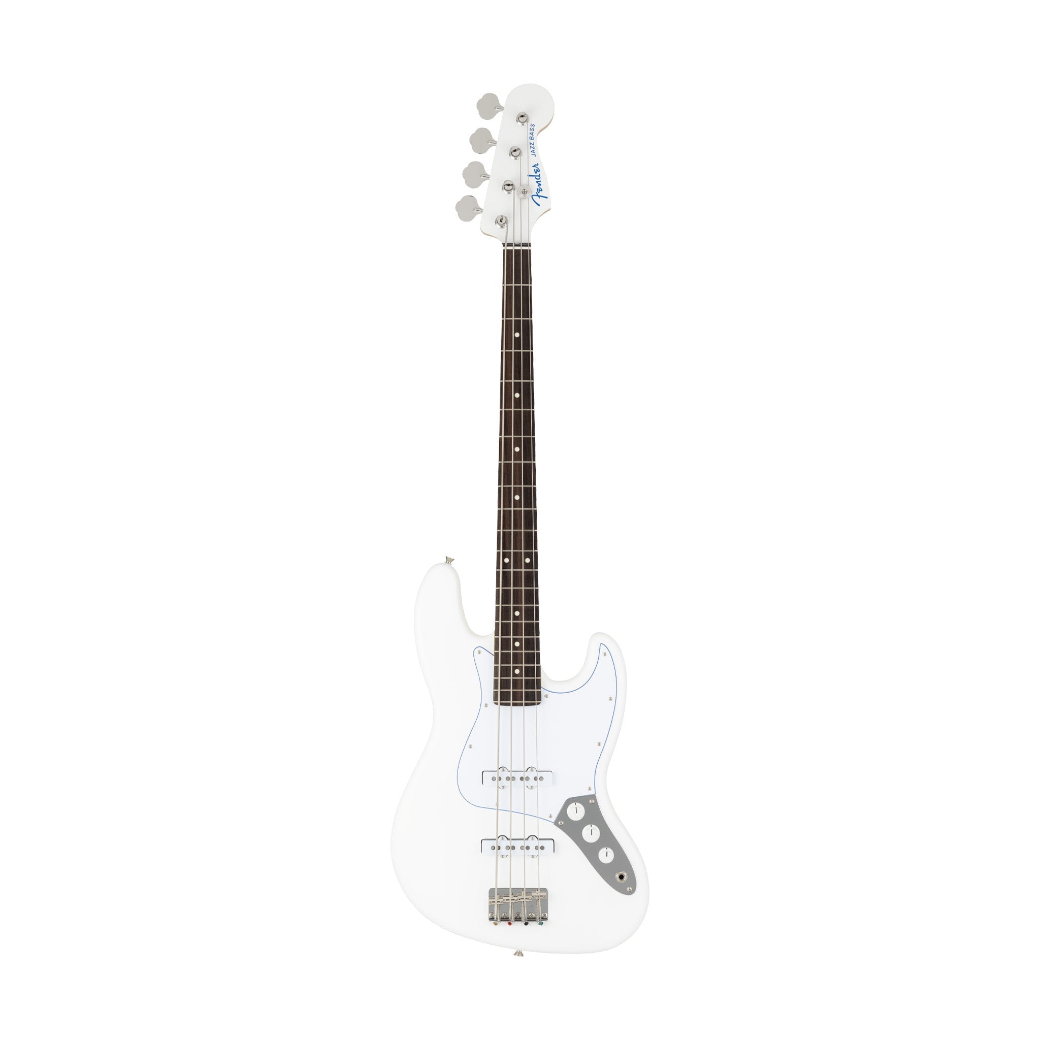 Fender MIJ Limited Jazz Bass Guitar, RW FB, Blanc |  FENDER |  BASS GUITAR |  Zoso Music