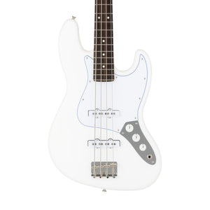 Fender MIJ Limited Jazz Bass Guitar, RW FB, Blanc | Zoso Music Sdn Bhd