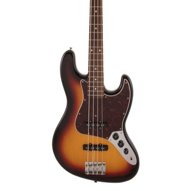 Fender Japan Traditional II 60s Jazz Bass Guitar, RW FB, 3-Tone Sunburst |  FENDER |  BASS GUITAR |  Zoso Music
