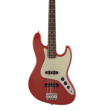 Fender Japan Traditional II 60s Jazz Bass Guitar, RW FB, Fiesta Red |  FENDER |  BASS GUITAR |  Zoso Music