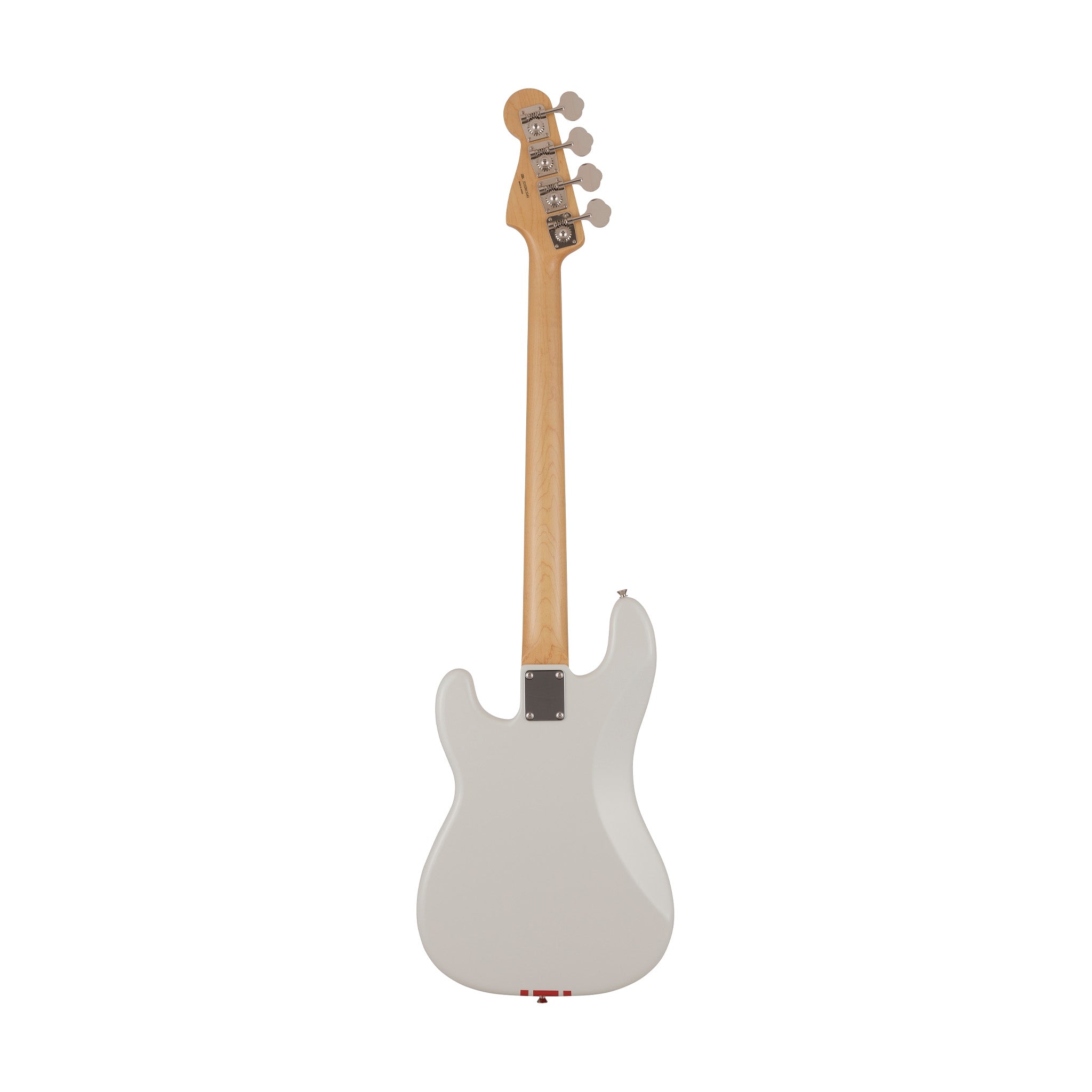 Fender Japan Traditional II 60s Precision Bass Guitar, RW FB, Olympic White / Red Stripes |  FENDER |  BASS GUITAR |  Zoso Music