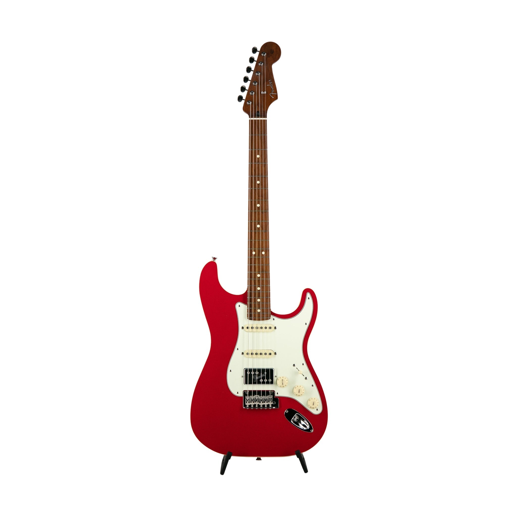 Fender Japan Limited Edition Hybrid II Stratocaster HSS Flat Top Electric Guitar, Modena Red |  FENDER |  ELECTRIC GUITAR |  Zoso Music
