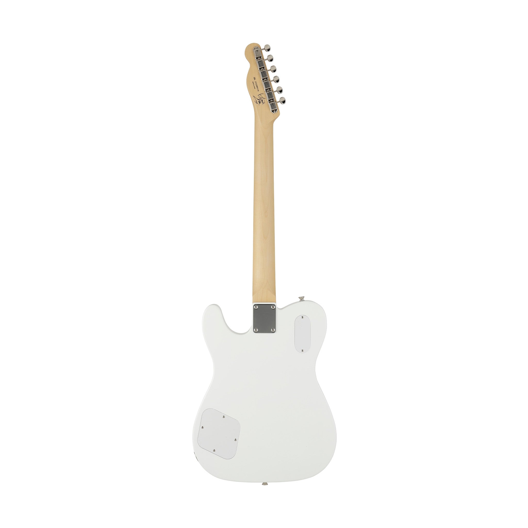 Fender Japan Scandal Haruna Telecaster Electric Guitar, Maple FB, Arctic White Boost