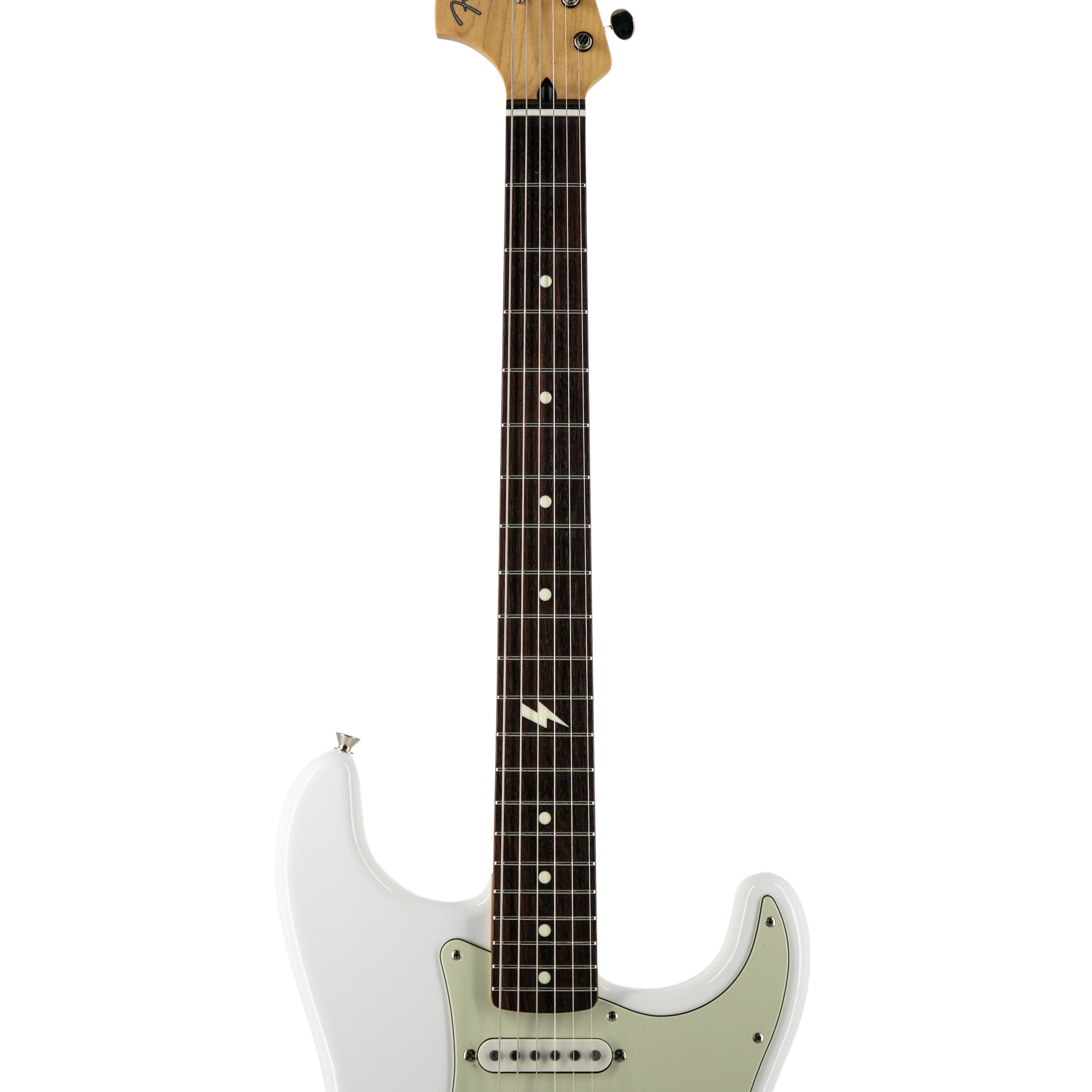 Fender Japan Sham Kamikaze Signature Reverse Headstock Stratocaster, RW FB, Arctic White |  FENDER |  ELECTRIC GUITAR |  Zoso Music
