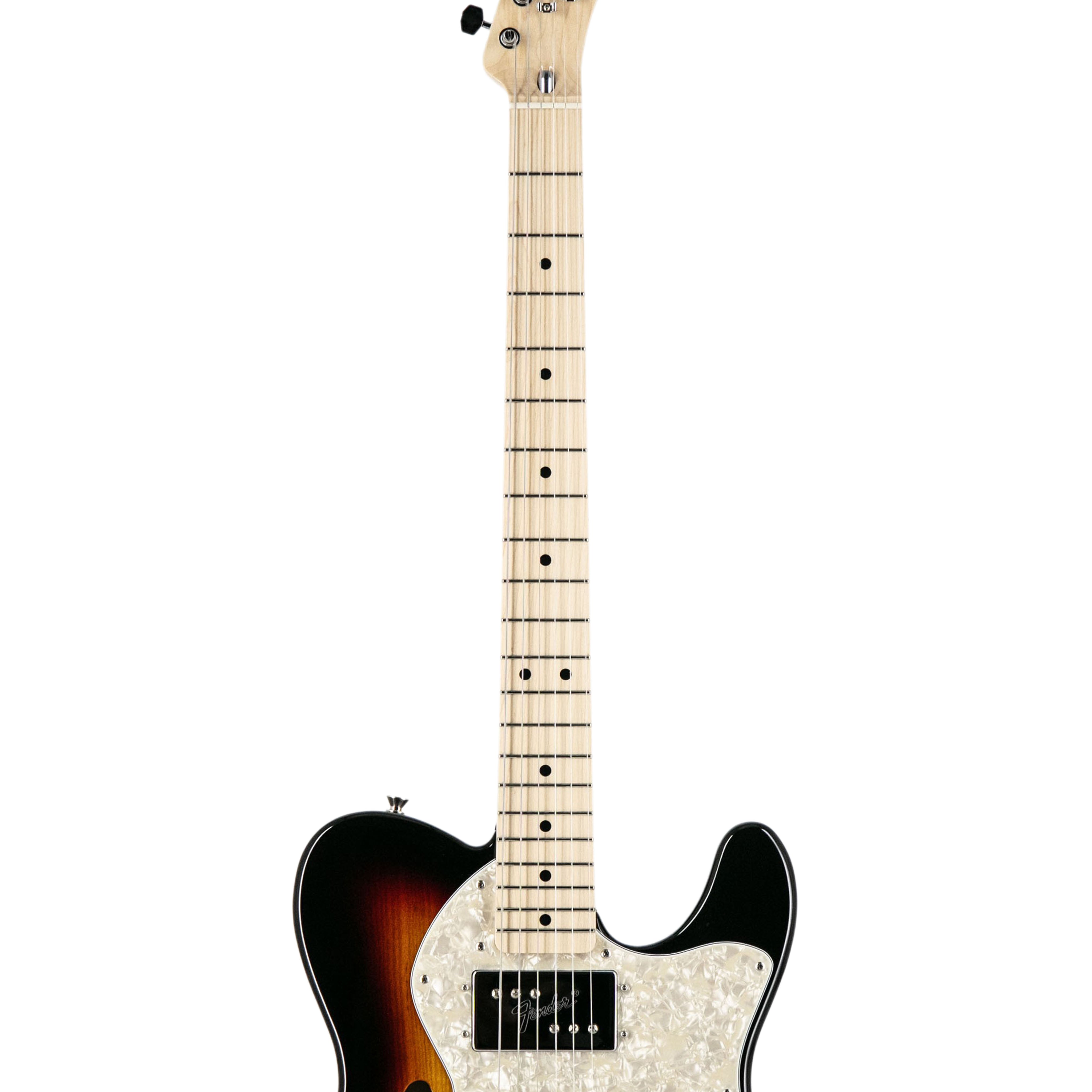 Fender FSR Collection Traditional 70s Telecaster Thinline Electric Guitar, Maple FB, 3-Tone Sunburst |  FENDER |  ELECTRIC GUITAR |  Zoso Music