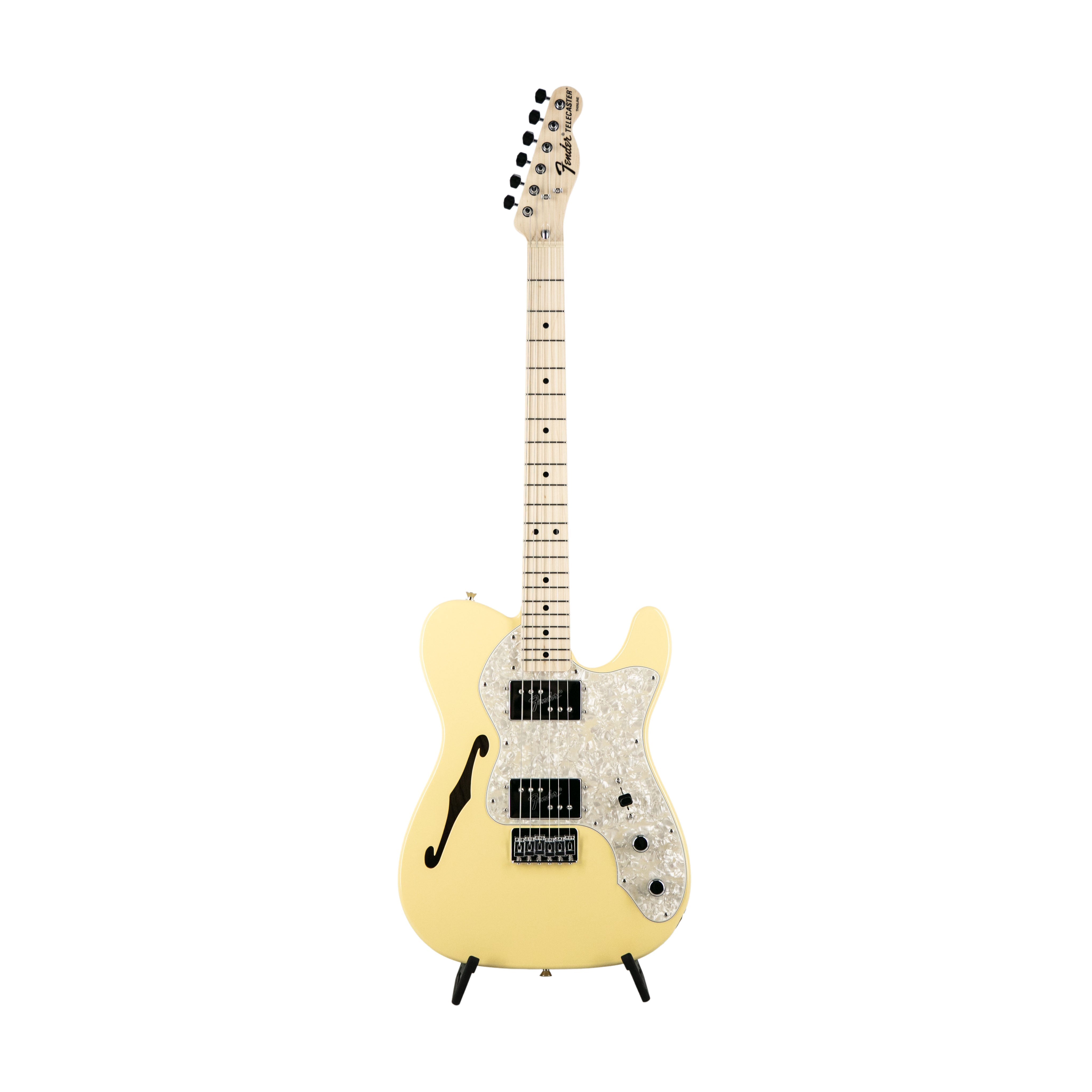 Fender FSR Collection Traditional 70s Telecaster Thinline Electric Guitar, Maple FB, Vintage White |  FENDER |  ELECTRIC GUITAR |  Zoso Music