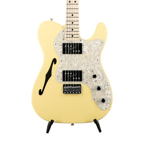 Fender FSR Collection Traditional 70s Telecaster Thinline Electric Guitar, Maple FB, Vintage White | Zoso Music Sdn Bhd
