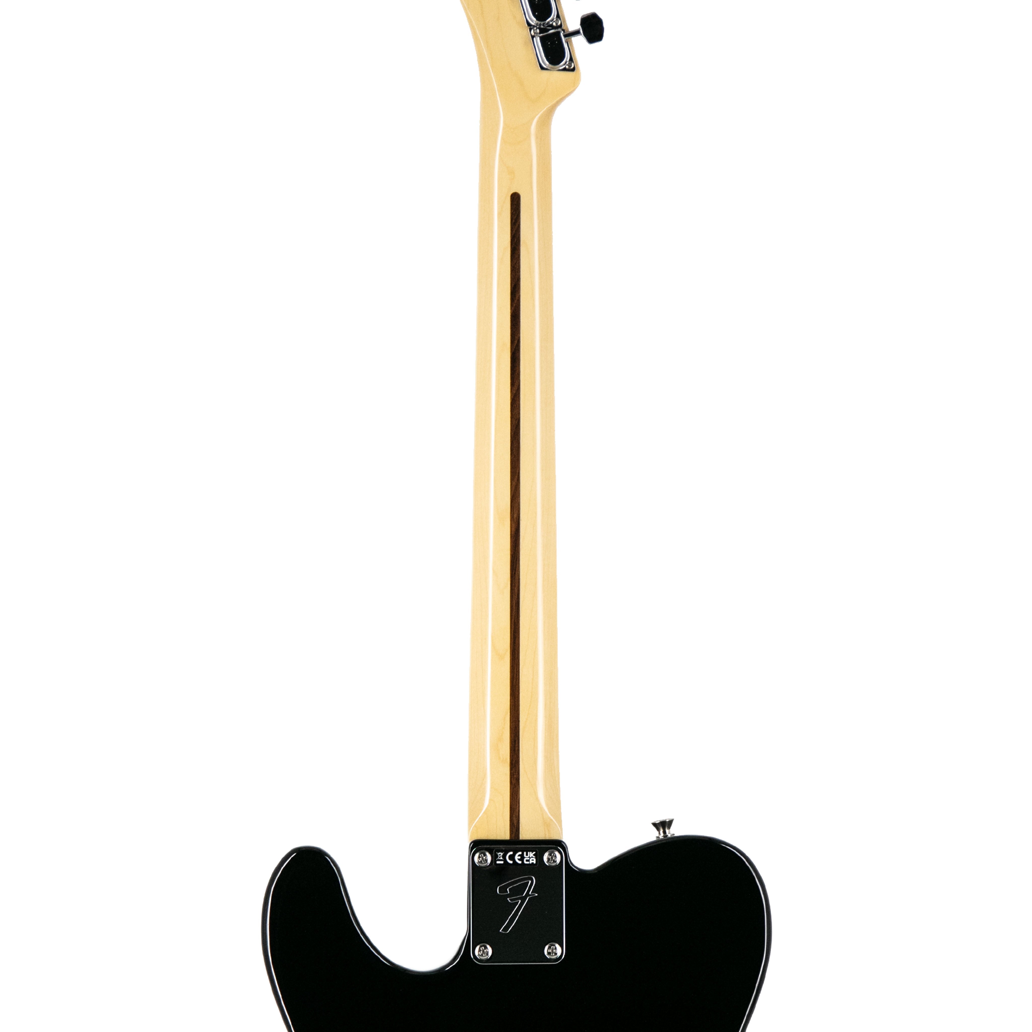 Fender FSR Collection Traditional 60s Telecaster Thinline Electric Guitar, Maple FB, Black