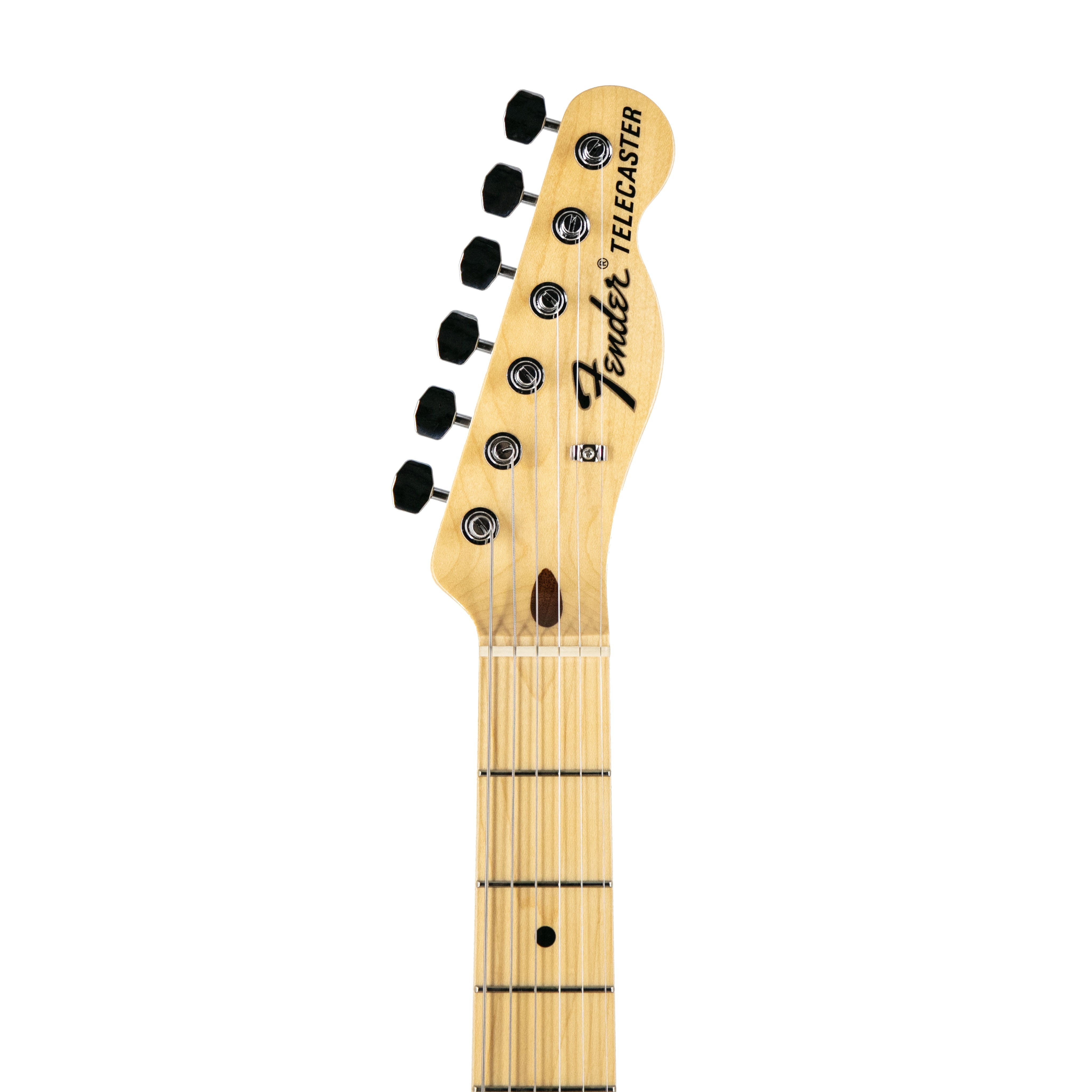 Fender FSR Collection Traditional 60s Telecaster Thinline Electric Guitar, Maple FB, Black