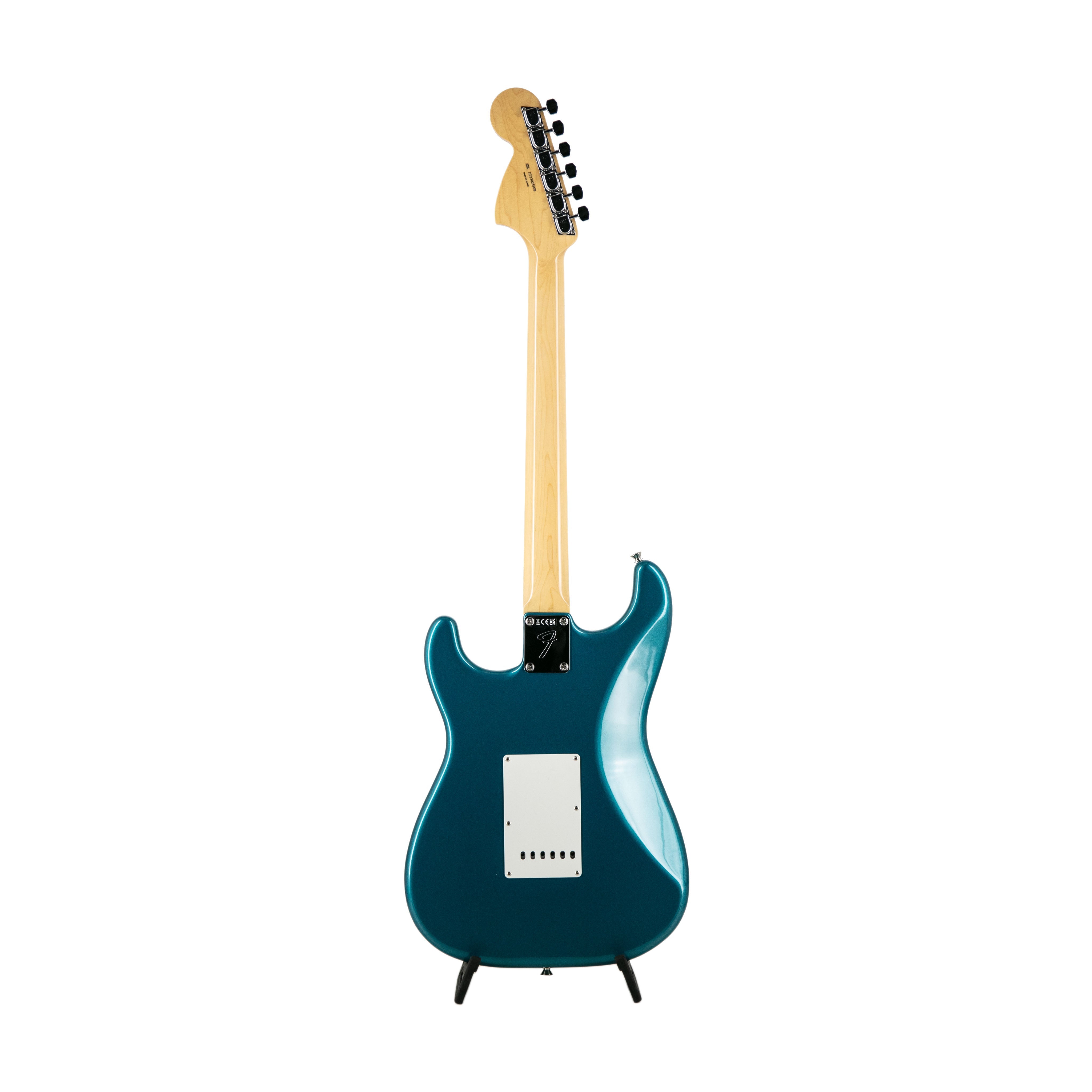 Fender FSR Collection Traditional Late 60s Stratocaster Guitar, RW FB, Ocean Turquoise Metallic
