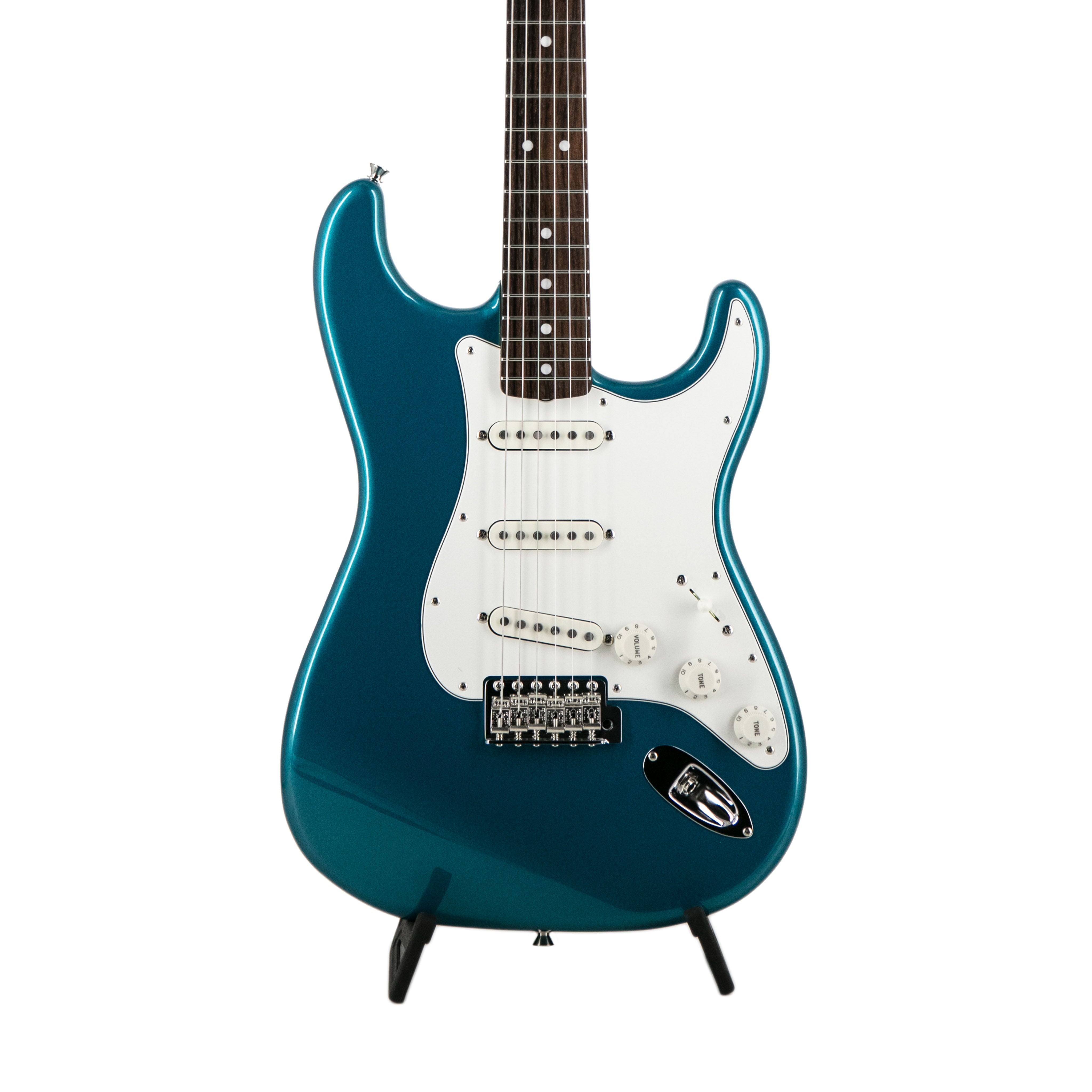 Fender FSR Collection Traditional Late 60s Stratocaster Guitar, RW FB, Ocean Turquoise Metallic | Zoso Music Sdn Bhd