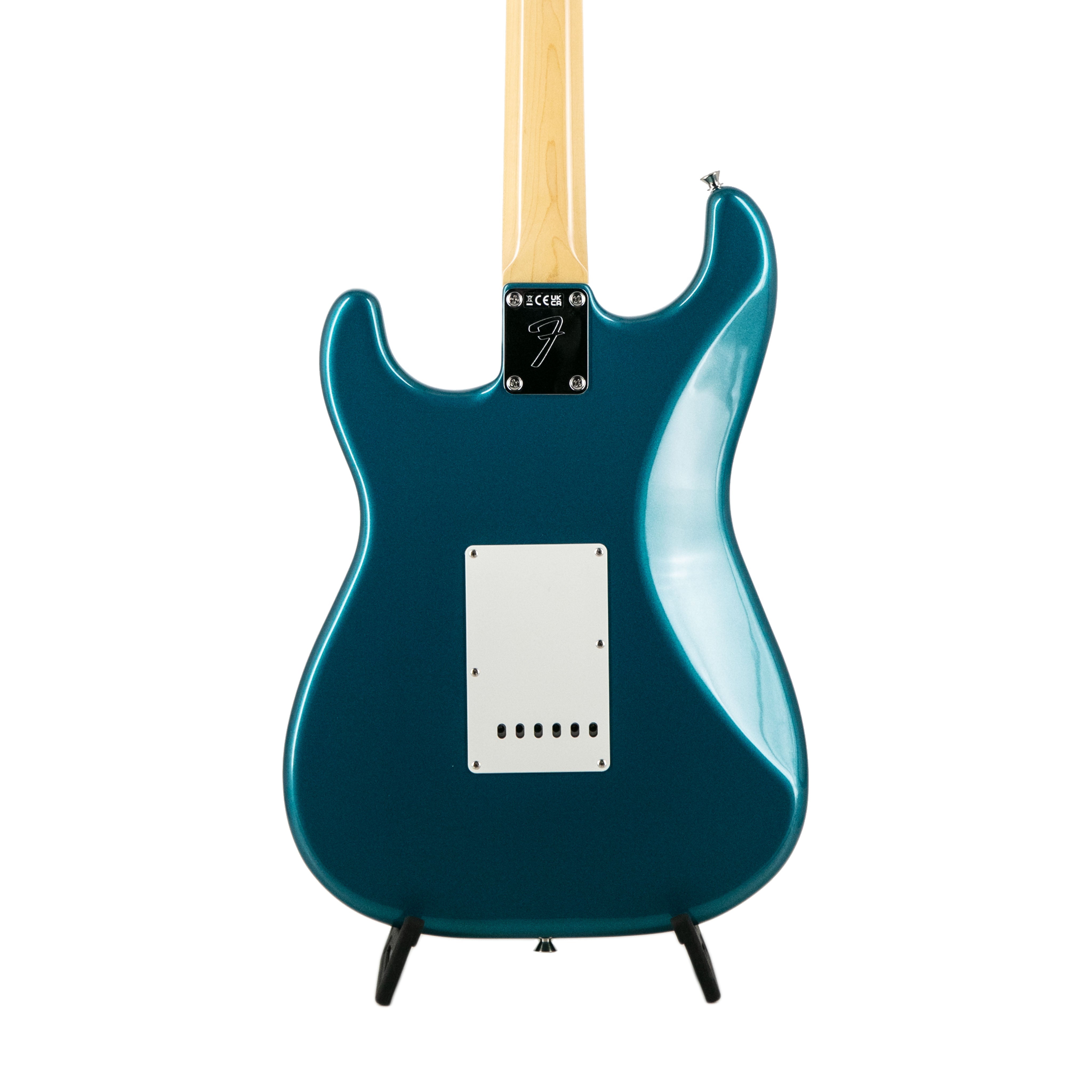 Fender FSR Collection Traditional Late 60s Stratocaster Guitar, RW FB, Ocean Turquoise Metallic