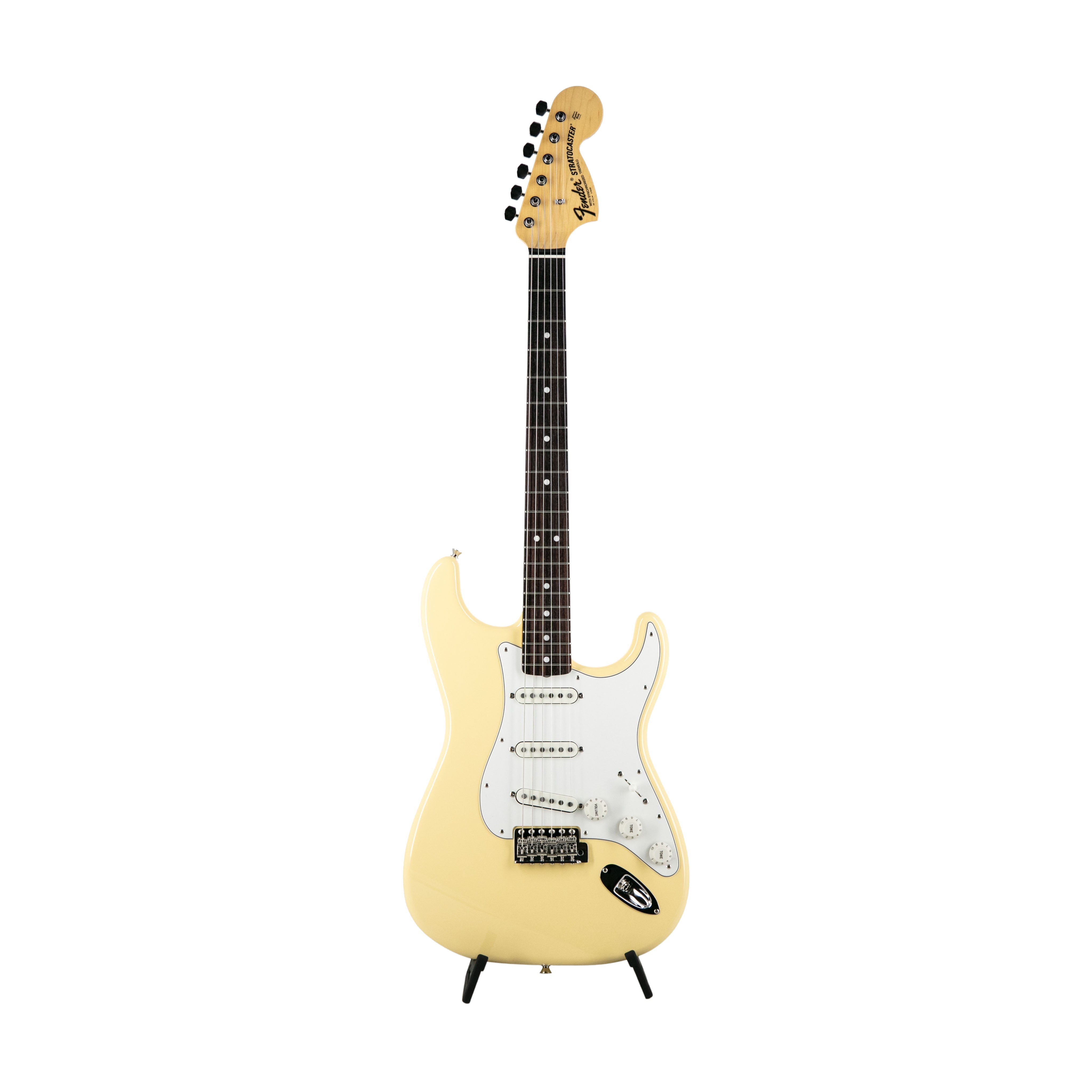 Fender FSR Collection Traditional Late 60s Stratocaster Electric Guitar, RW FB, Vintage White