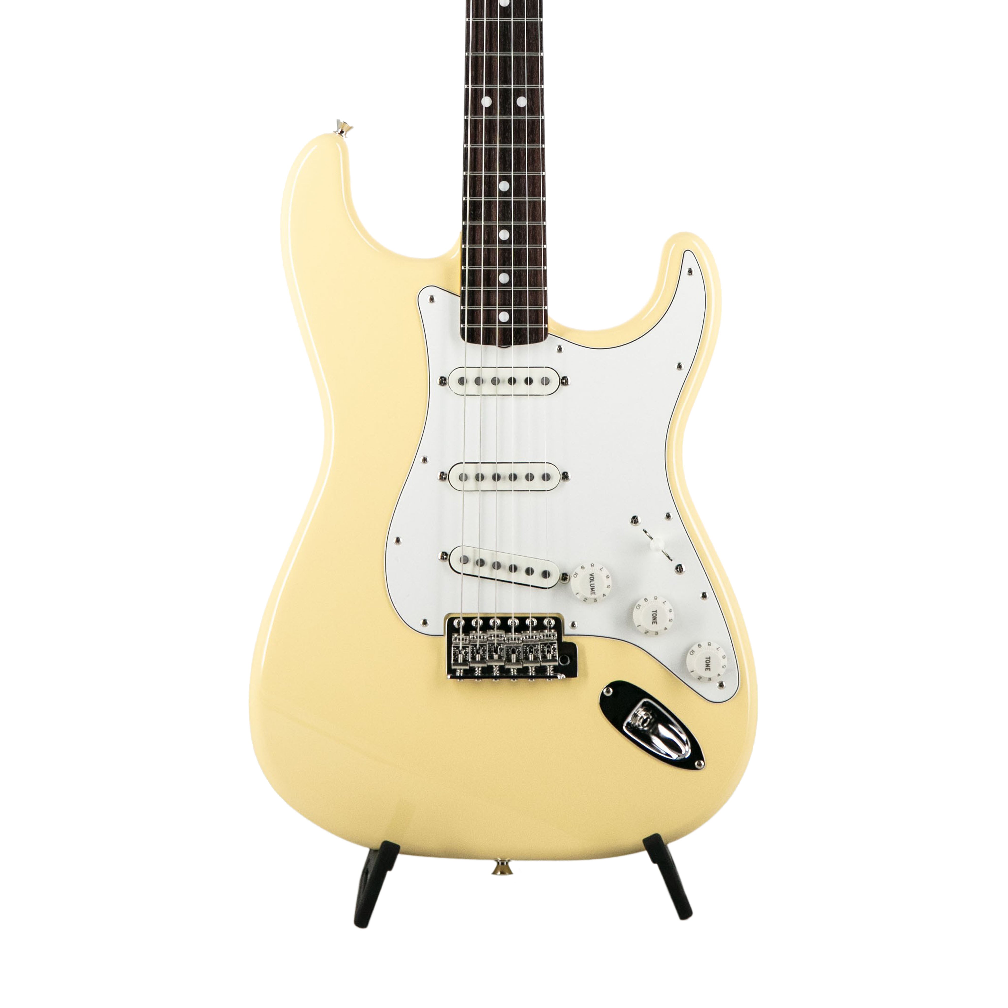 Fender FSR Collection Traditional Late 60s Stratocaster Electric Guitar, RW FB, Vintage White | Zoso Music Sdn Bhd