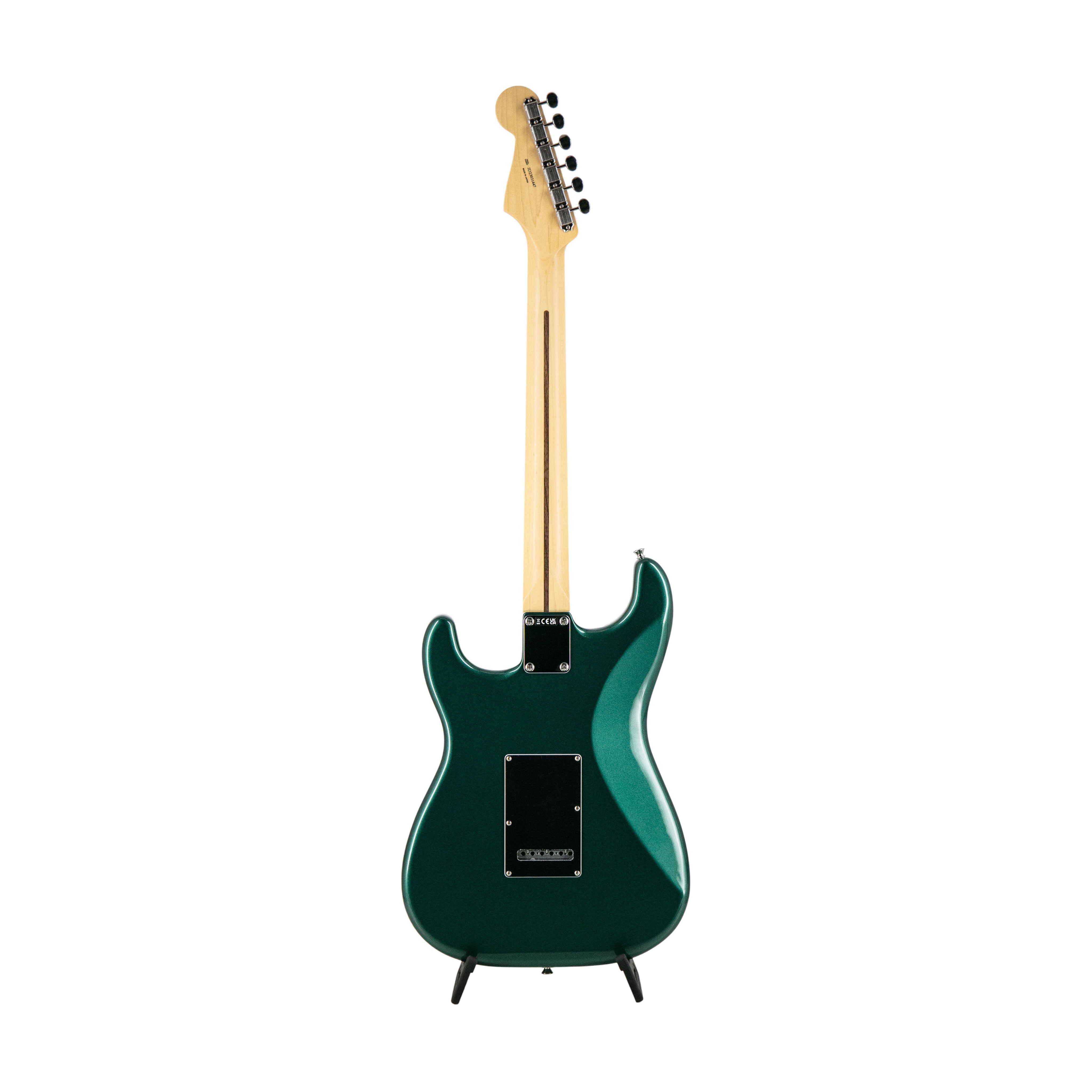 Fender FSR Collection Hybrid II Stratocaster Electric Guitar, RW FB, Sherwood Green Metallic