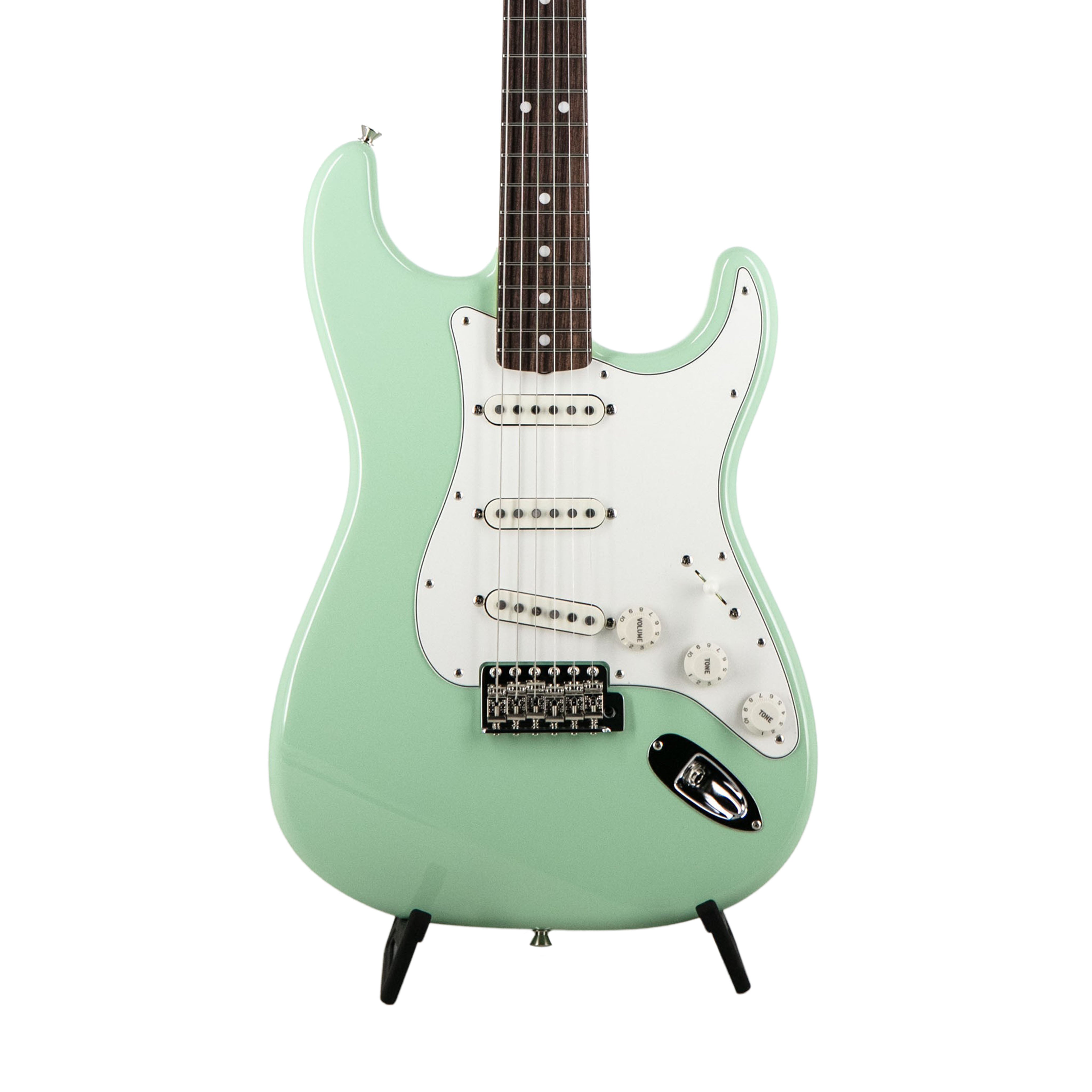 Fender FSR Collection Traditional Late 60s Stratocaster Electric Guitar, RW FB, Surf Green | Zoso Music Sdn Bhd