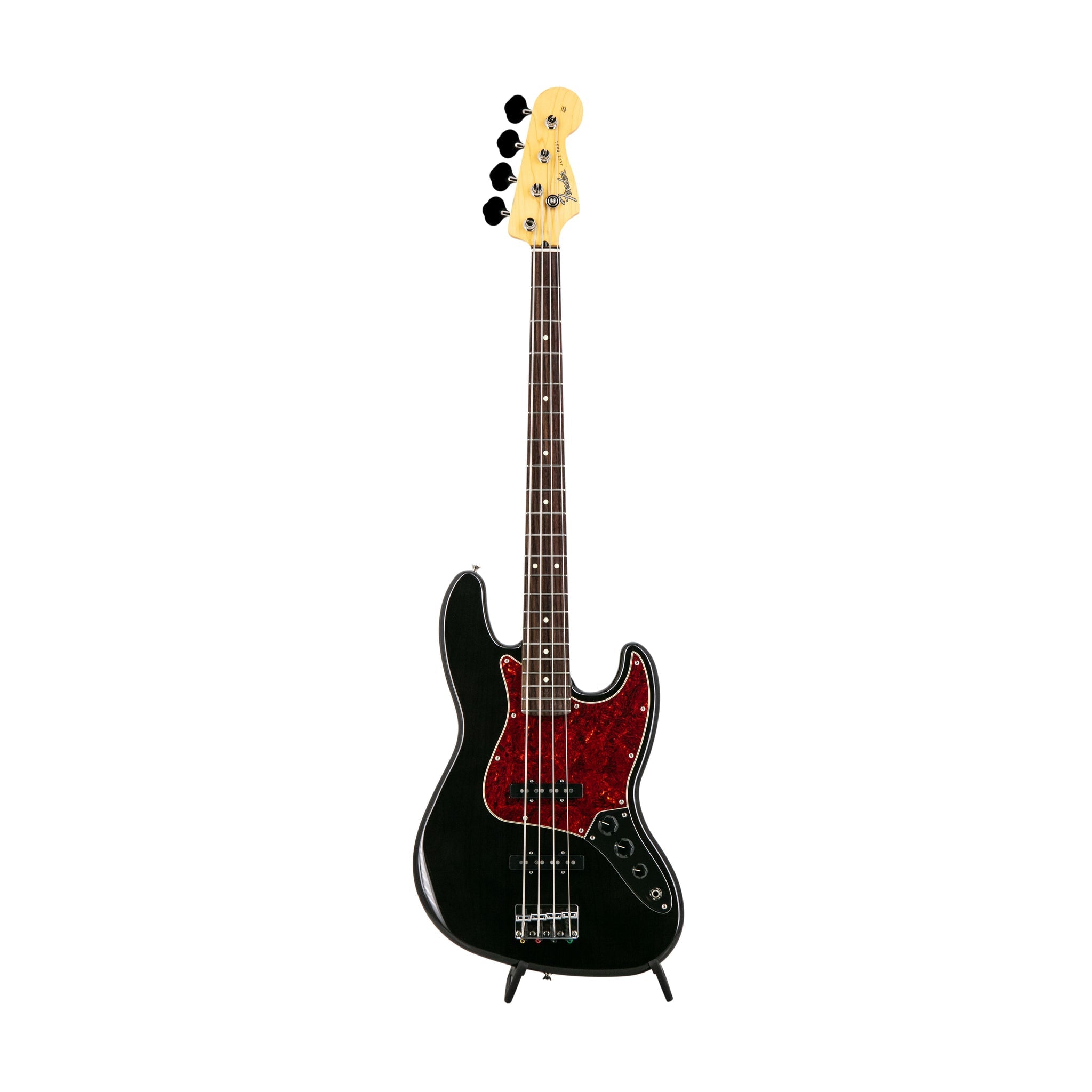 Fender FSR Collection Hybrid II Jazz Bass Guitar, RW FB, Trans Black |  FENDER |  BASS GUITAR |  Zoso Music