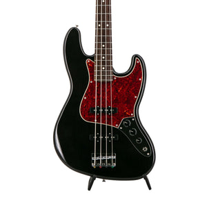 Fender FSR Collection Hybrid II Jazz Bass Guitar, RW FB, Trans Black | Zoso Music Sdn Bhd