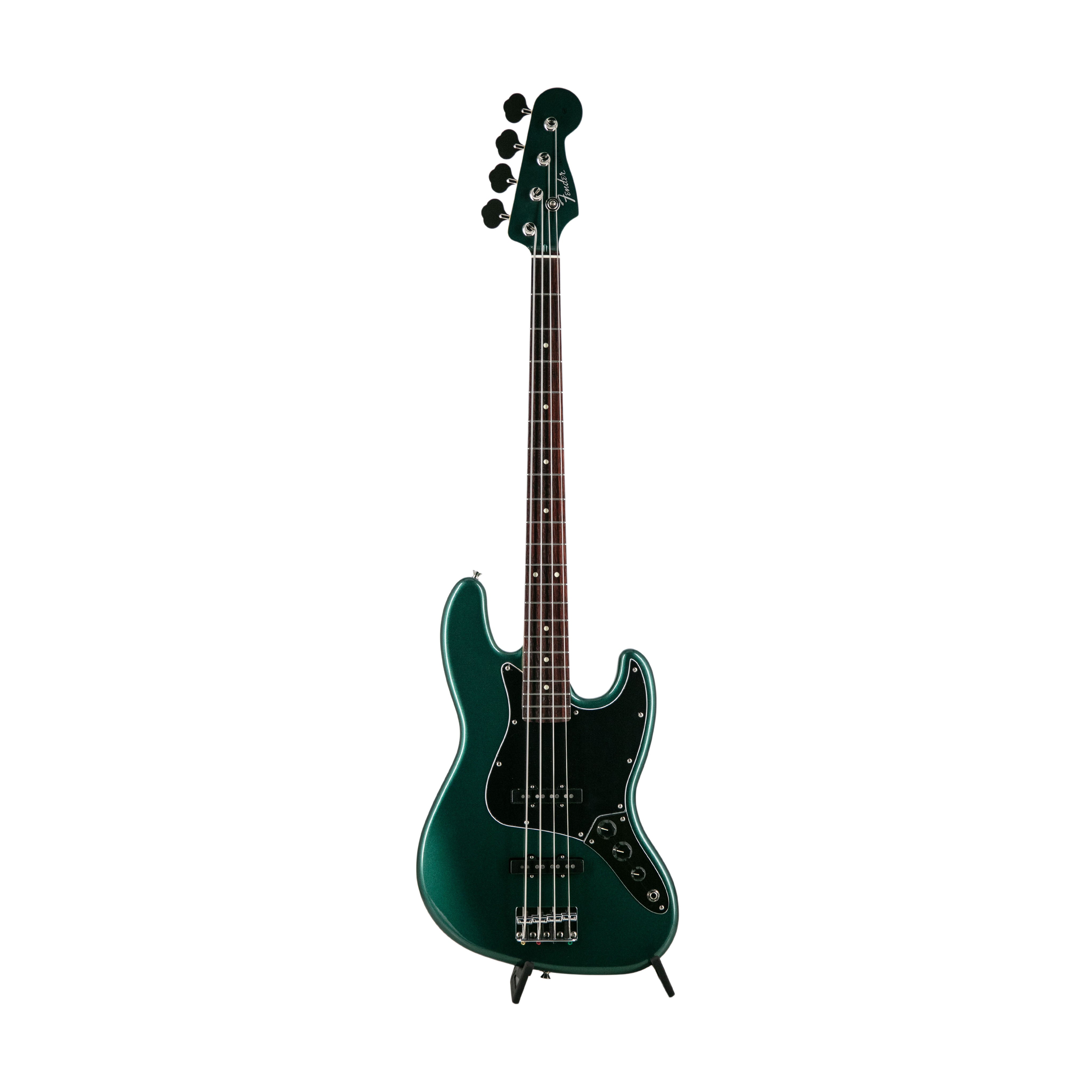 Fender FSR Collection Hybrid II Jazz Bass Guitar, RW FB, Sherwood Green Metallic |  FENDER |  BASS GUITAR |  Zoso Music