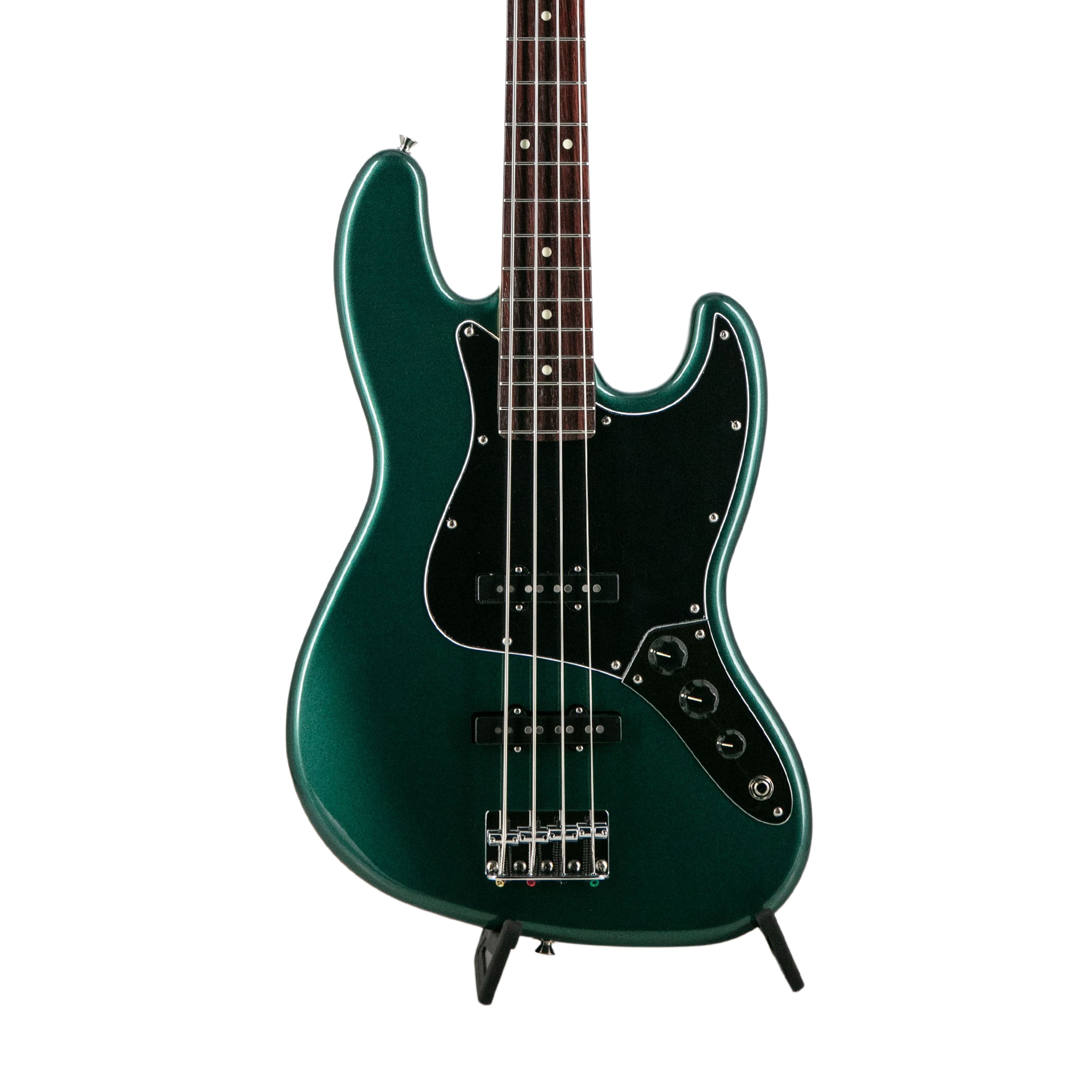 Fender FSR Collection Hybrid II Jazz Bass Guitar, RW FB, Sherwood Green Metallic | Zoso Music Sdn Bhd