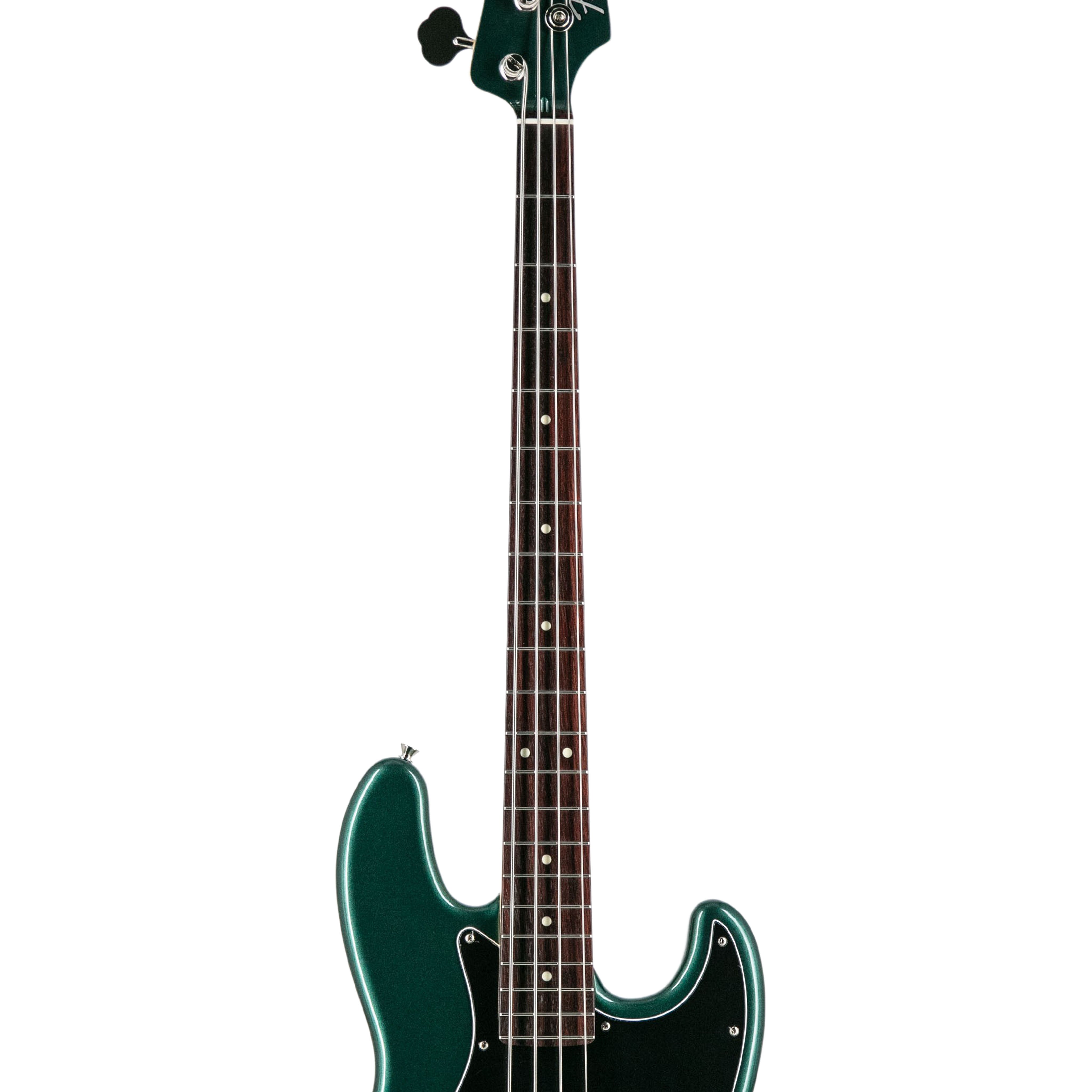 Fender FSR Collection Hybrid II Jazz Bass Guitar, RW FB, Sherwood Green Metallic
