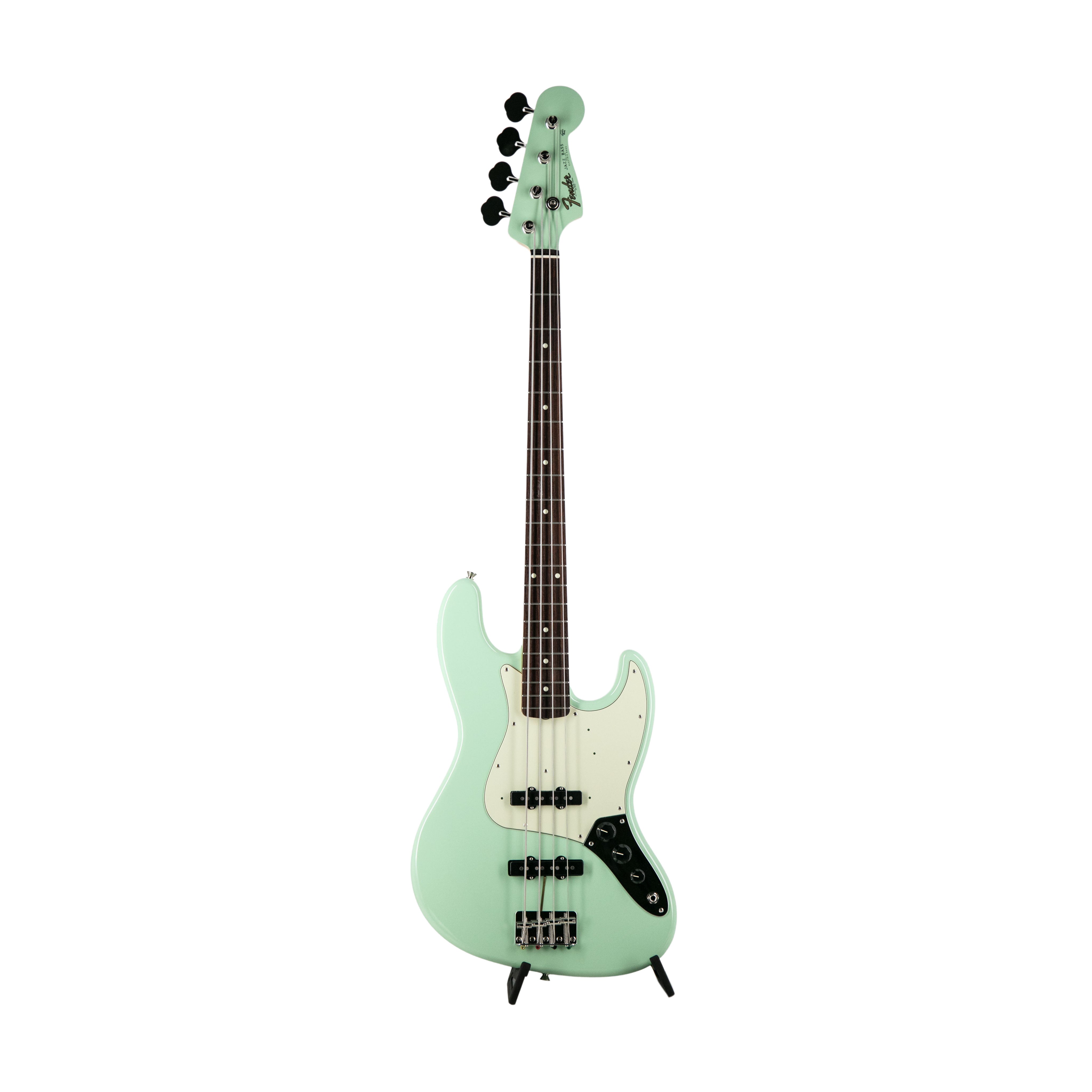 Fender FSR Collection Traditional 60s Jazz Bass Guitar, RW FB, Surf Green |  FENDER |  BASS GUITAR |  Zoso Music
