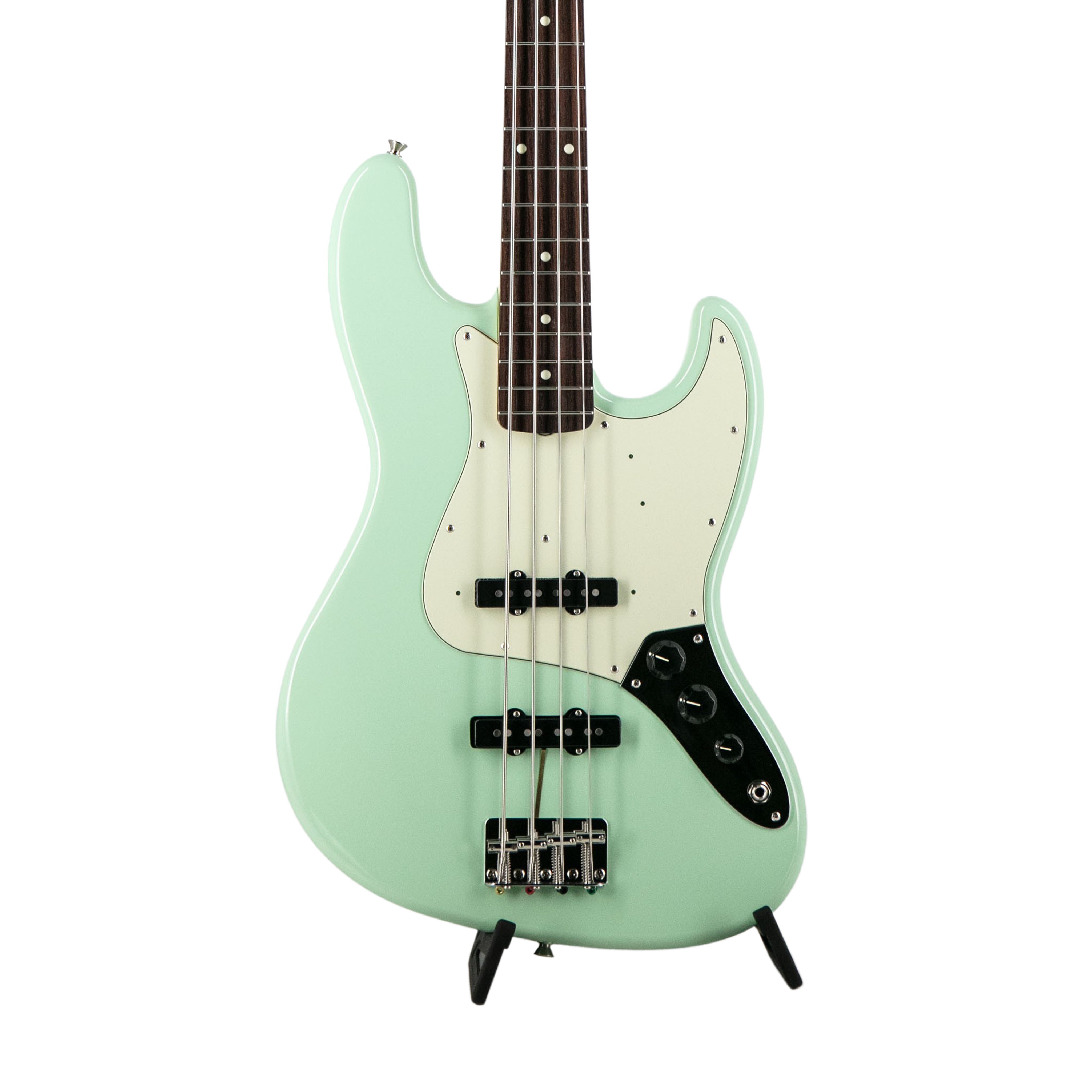 Fender FSR Collection Traditional 60s Jazz Bass Guitar, RW FB, Surf Green | Zoso Music Sdn Bhd